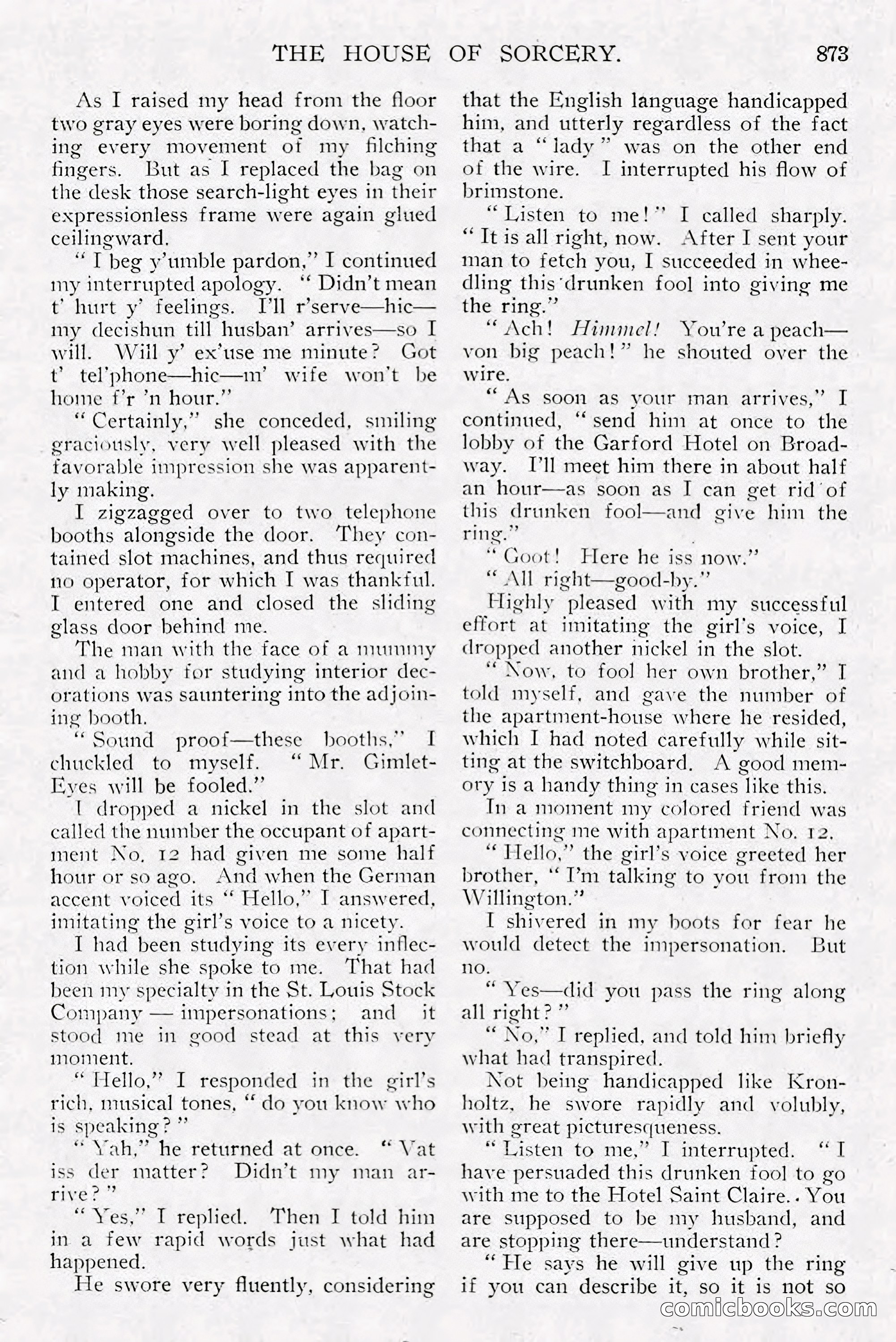 All Story Magazine, December 1913 — page 163 of 268
