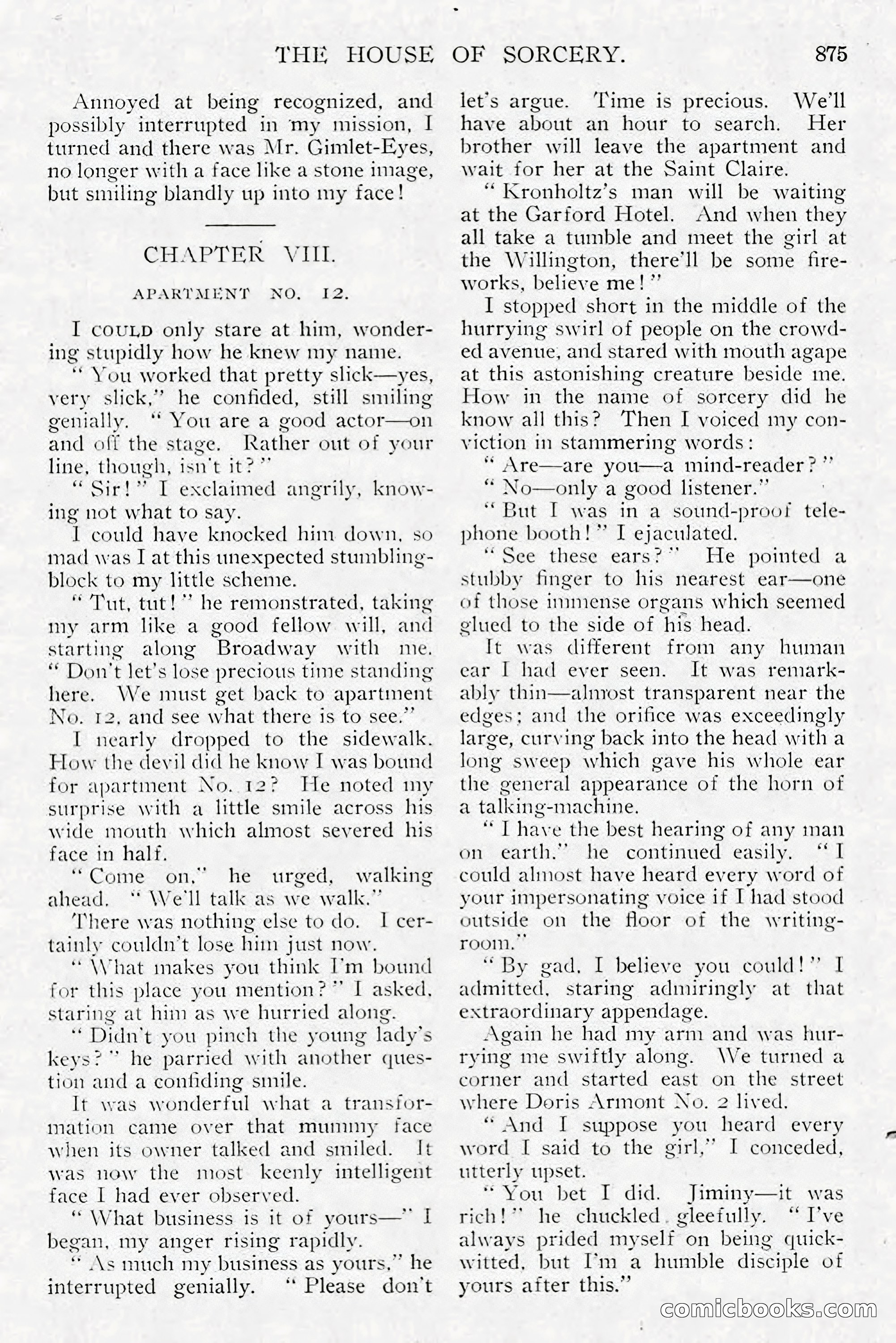 All Story Magazine, December 1913 — page 165 of 268