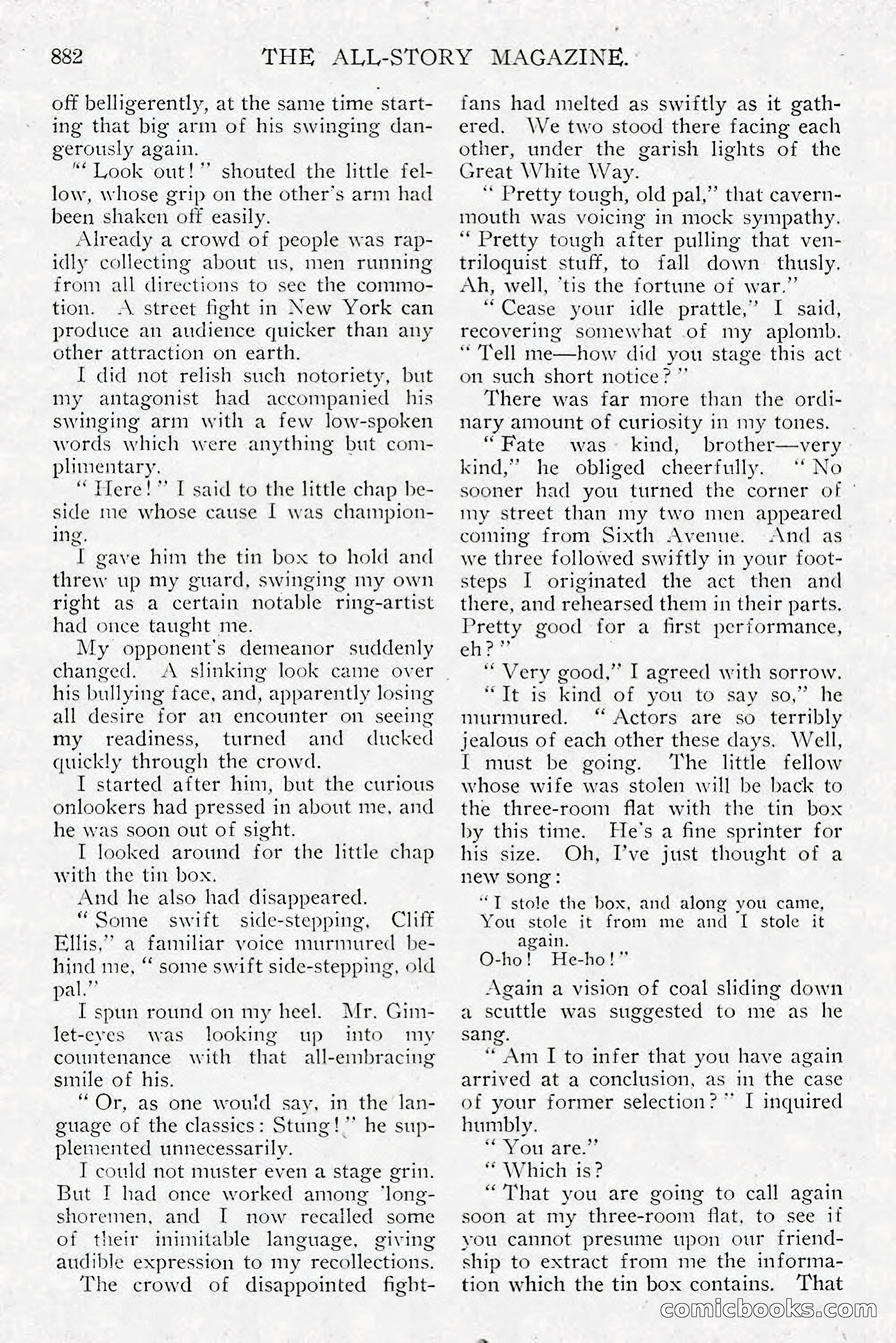 All Story Magazine, December 1913 — page 172 of 268