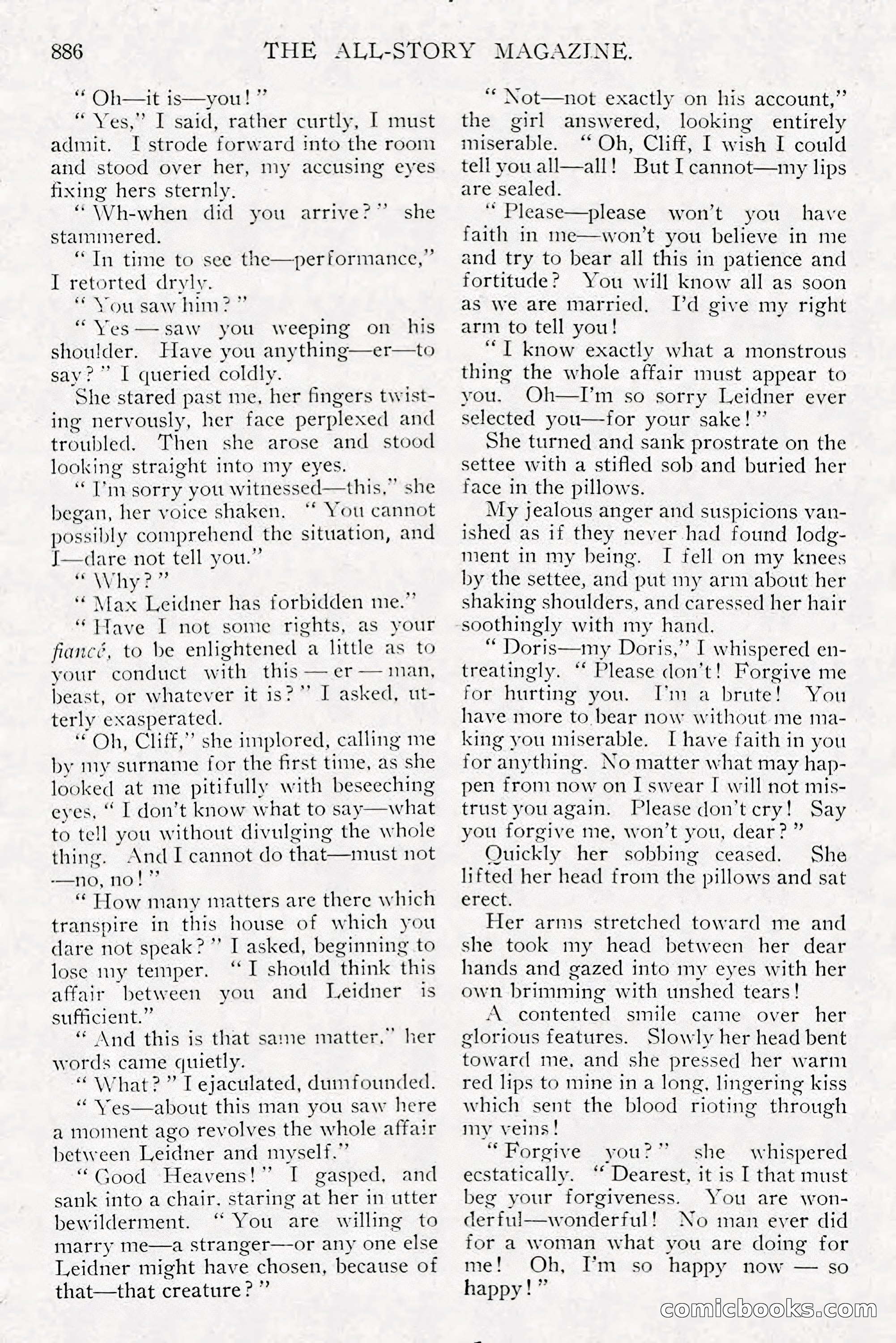 All Story Magazine, December 1913 — page 176 of 268