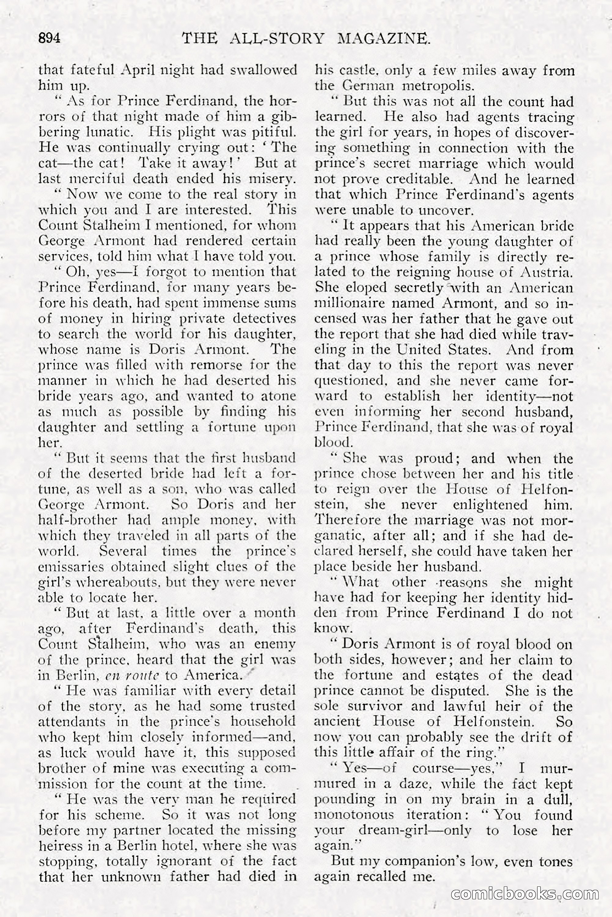 All Story Magazine, December 1913 — page 184 of 268