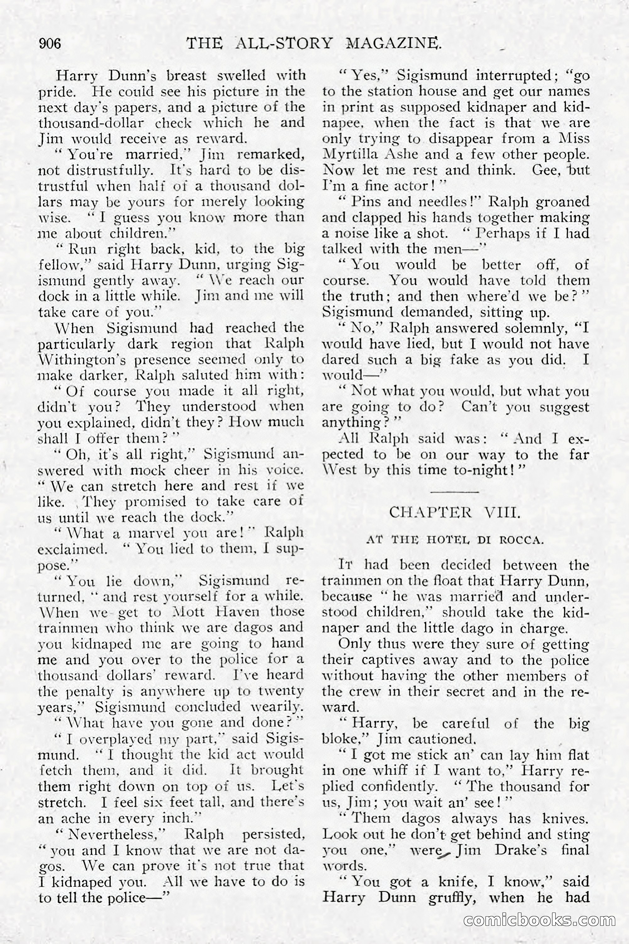 All Story Magazine, December 1913 — page 196 of 268