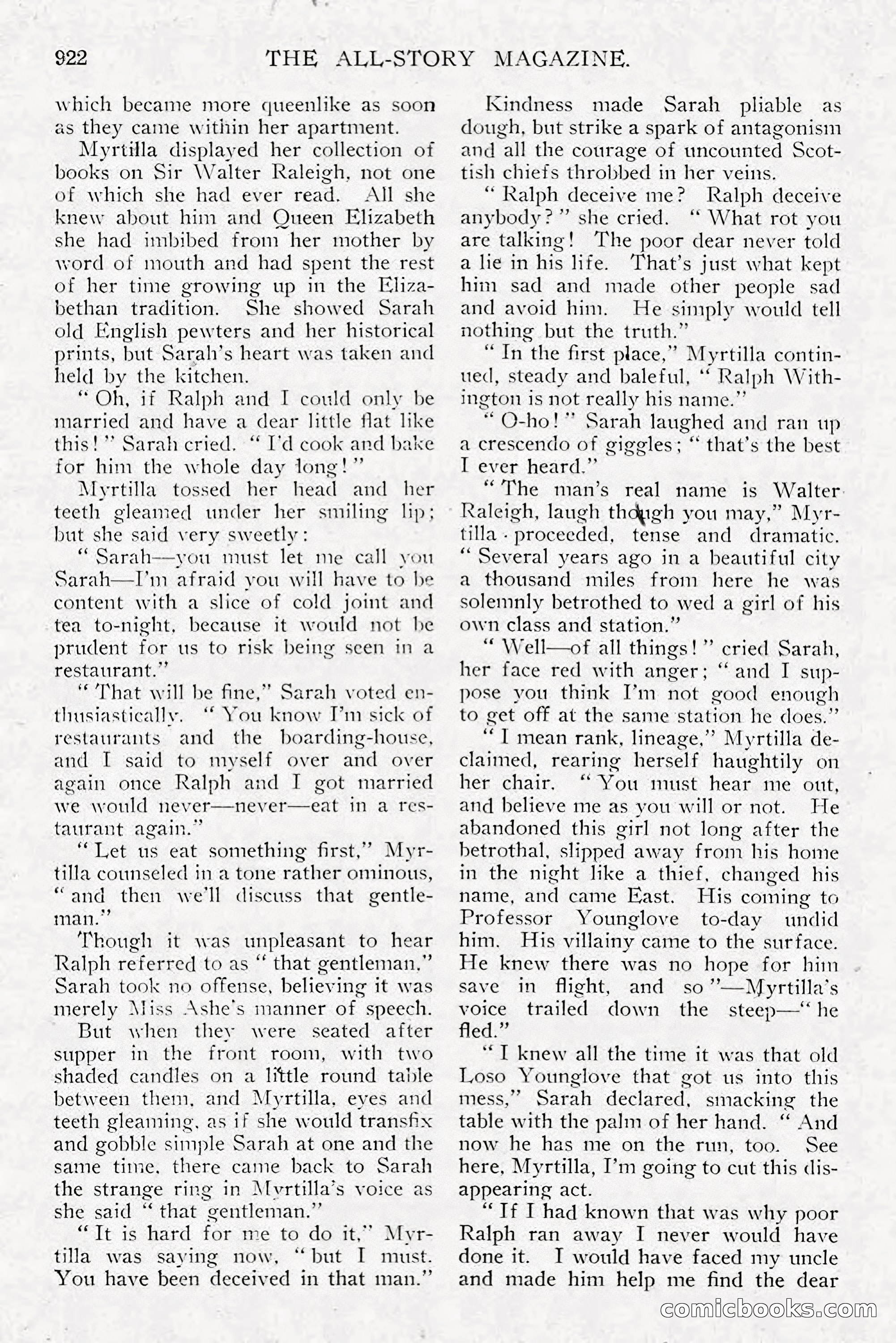 All Story Magazine, December 1913 — page 212 of 268