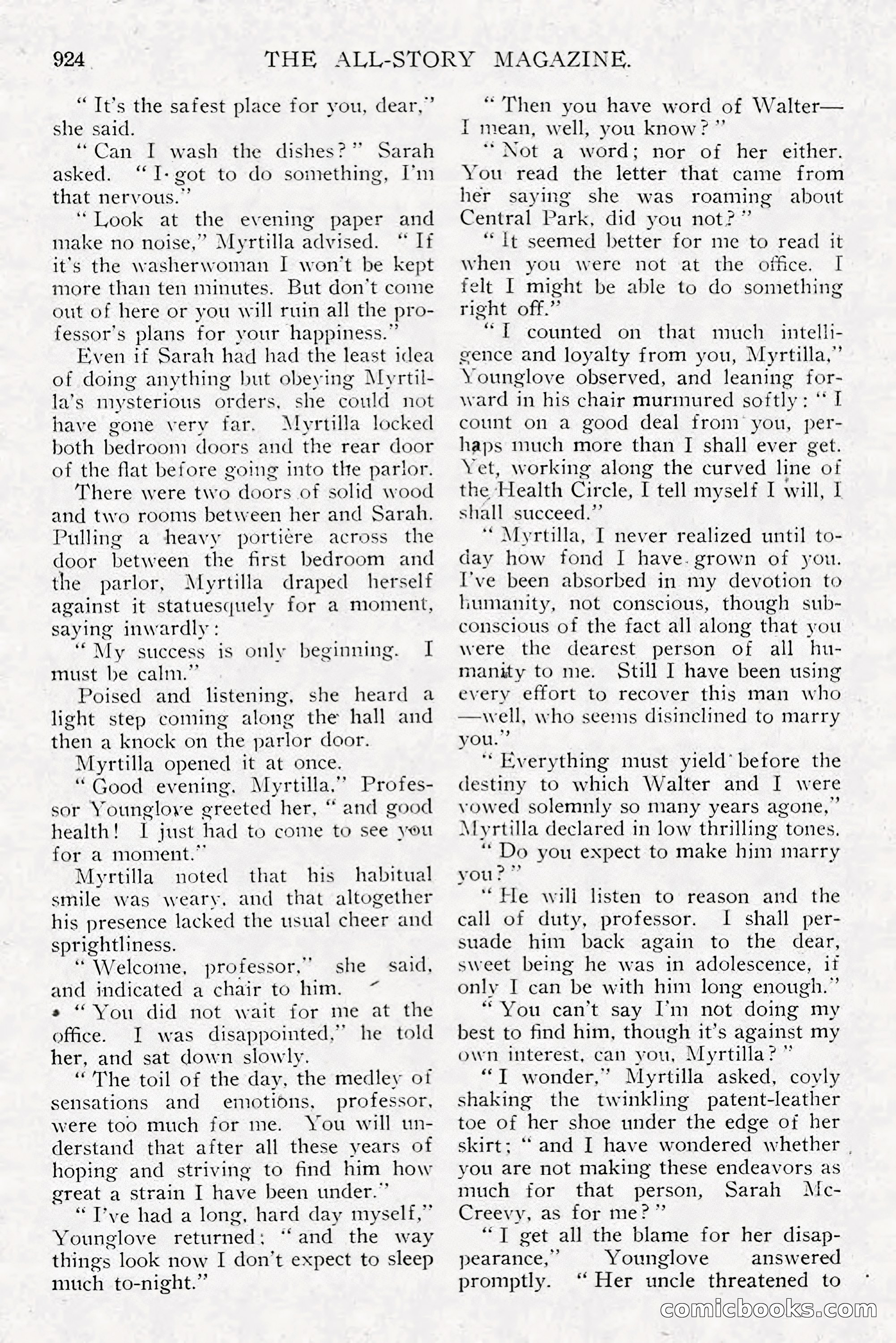 All Story Magazine, December 1913 — page 214 of 268