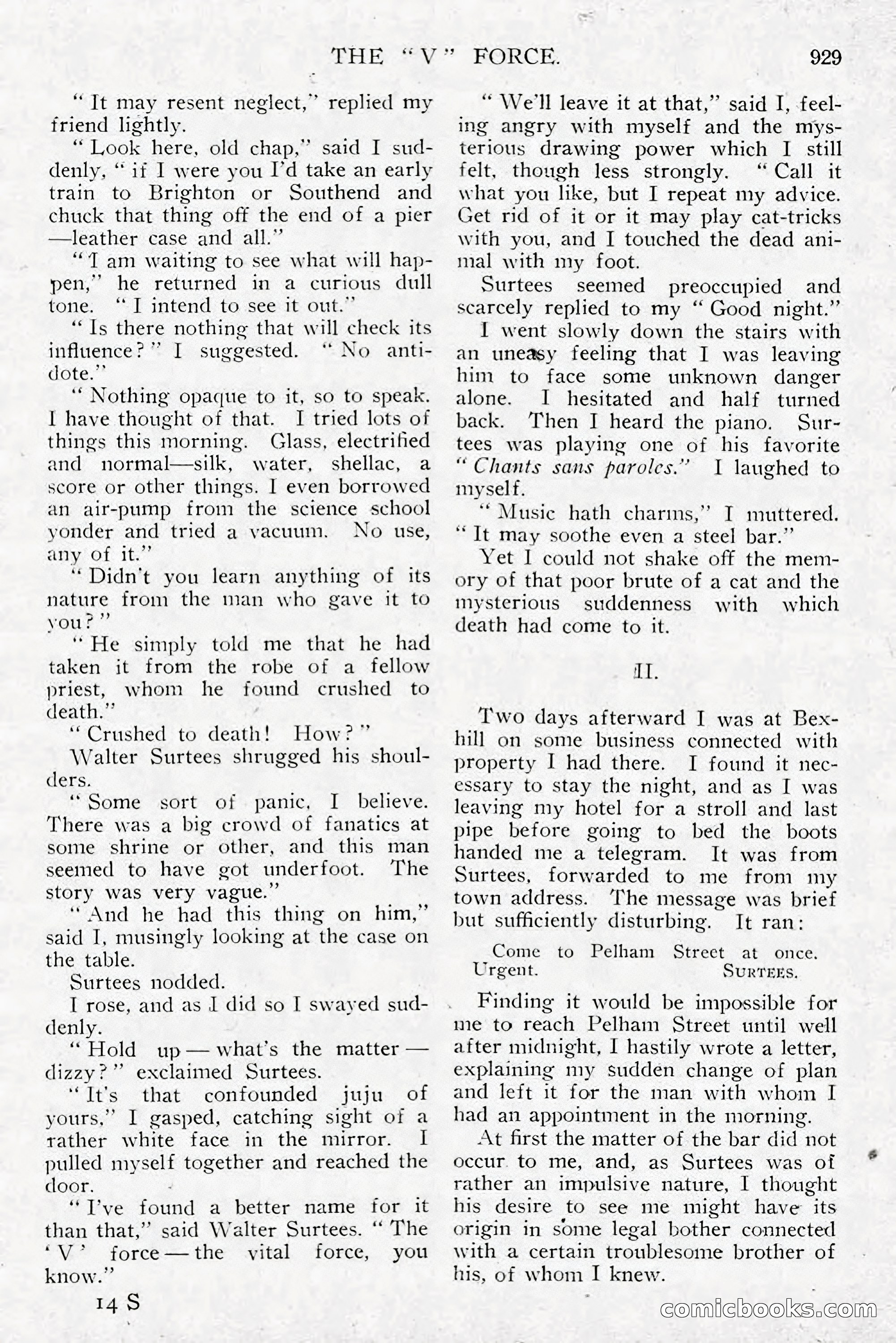 All Story Magazine, December 1913 — page 219 of 268
