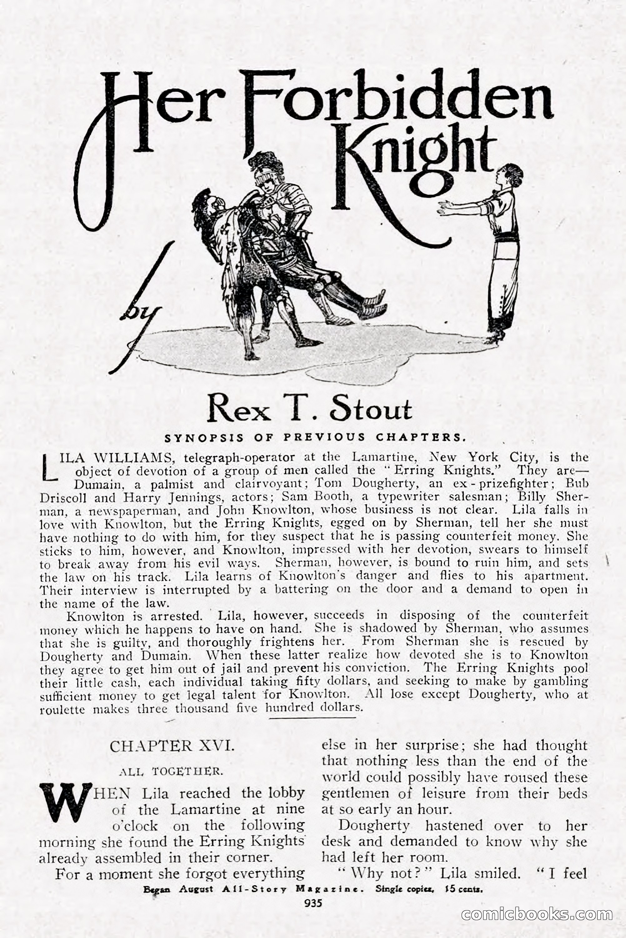 All Story Magazine, December 1913 — page 225 of 268