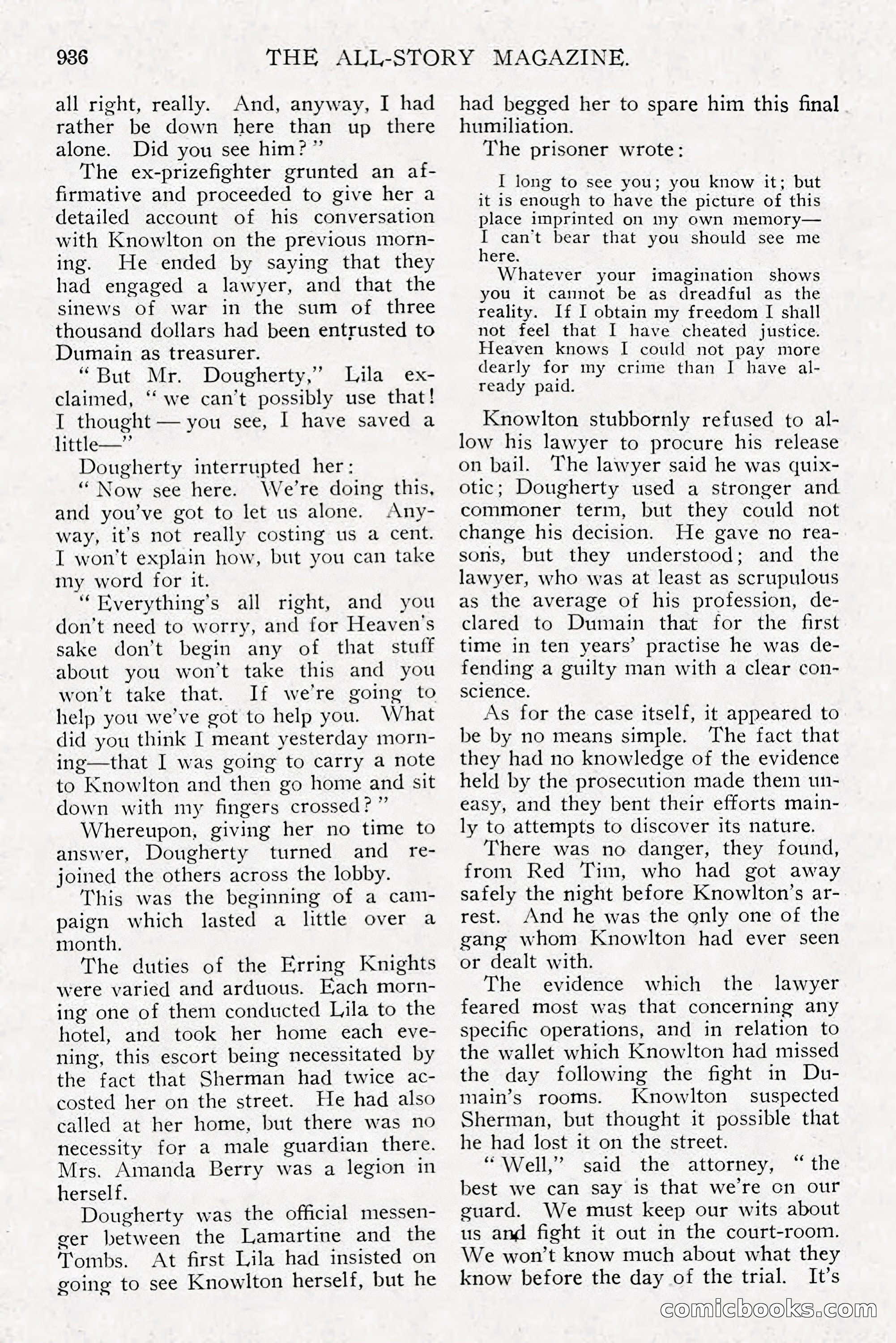 All Story Magazine, December 1913 — page 226 of 268