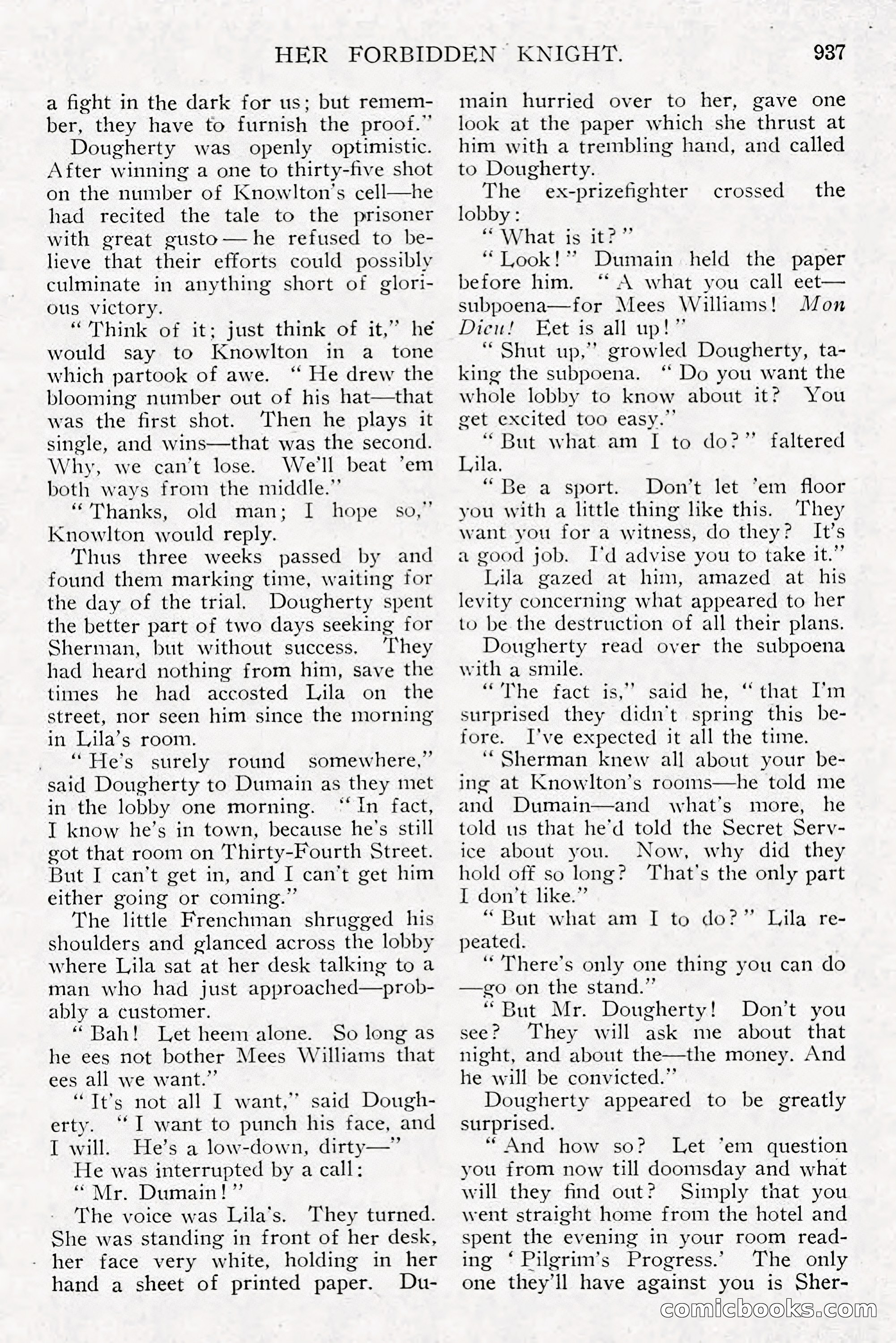 All Story Magazine, December 1913 — page 227 of 268