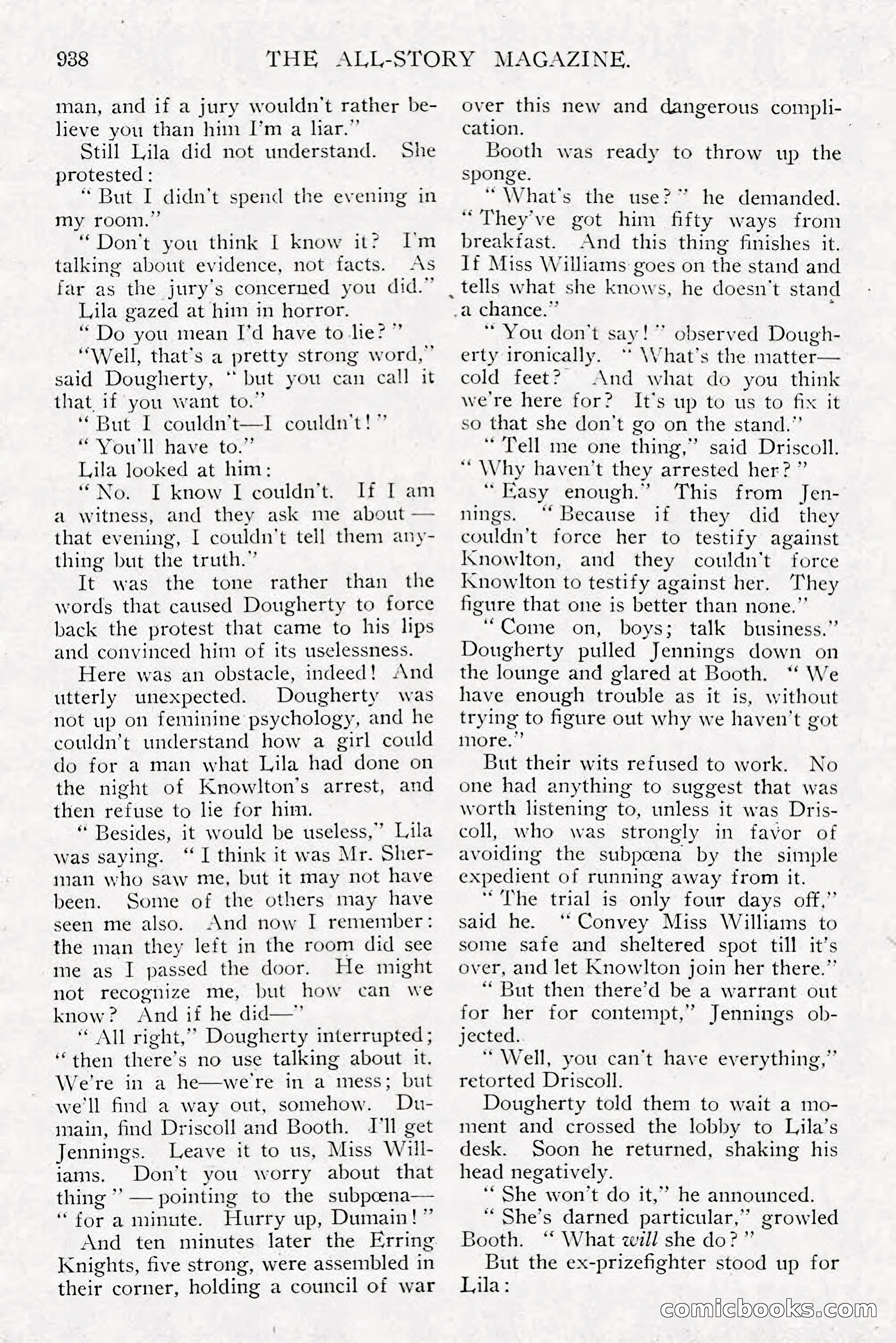 All Story Magazine, December 1913 — page 228 of 268
