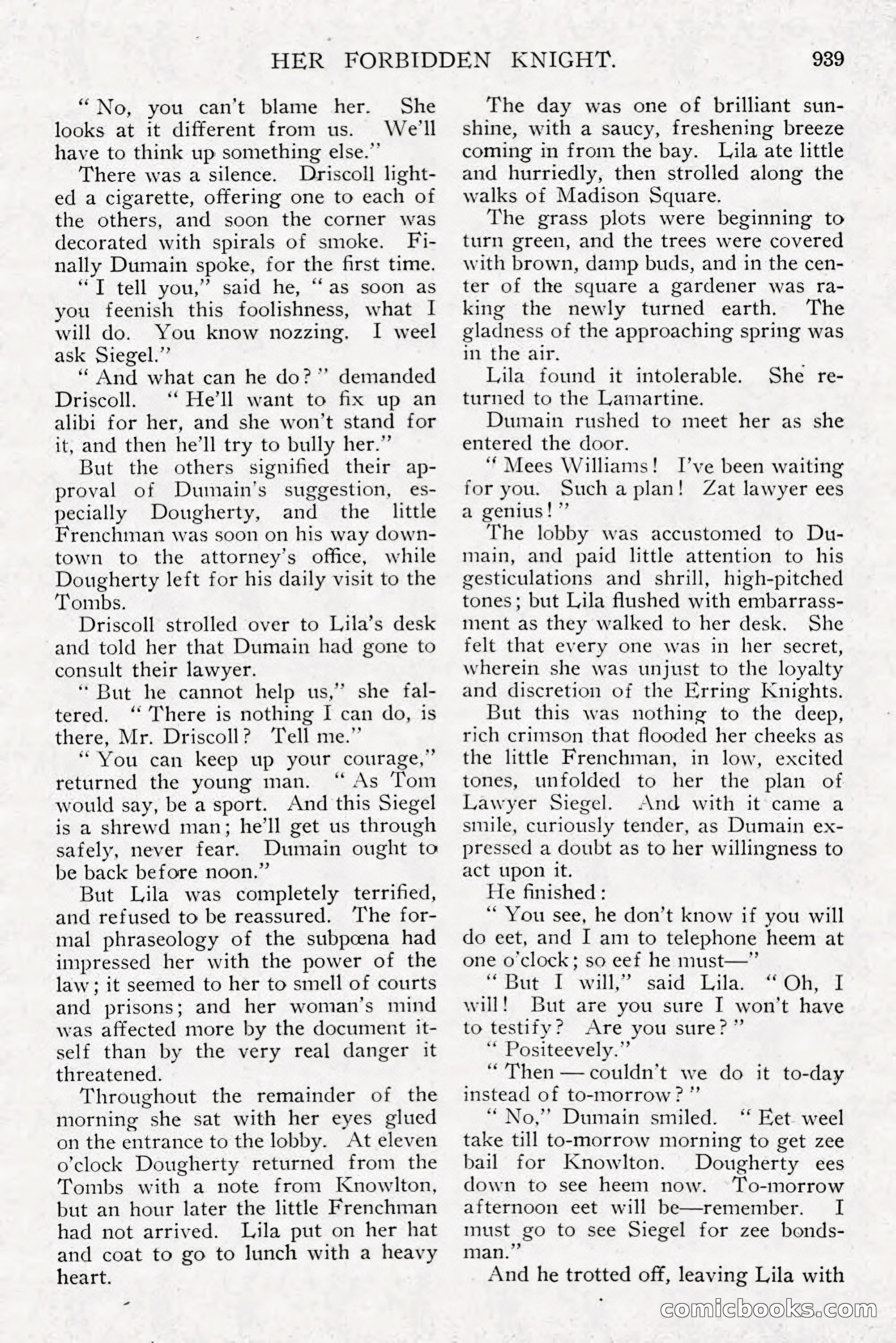 All Story Magazine, December 1913 — page 229 of 268
