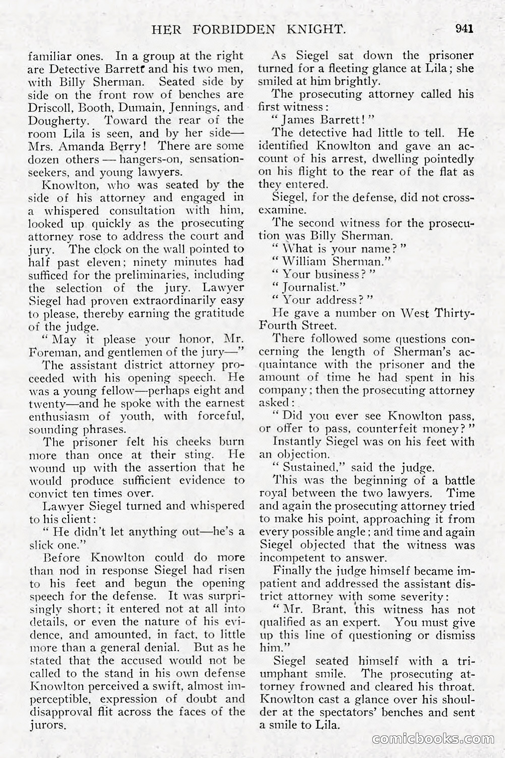 All Story Magazine, December 1913 — page 231 of 268