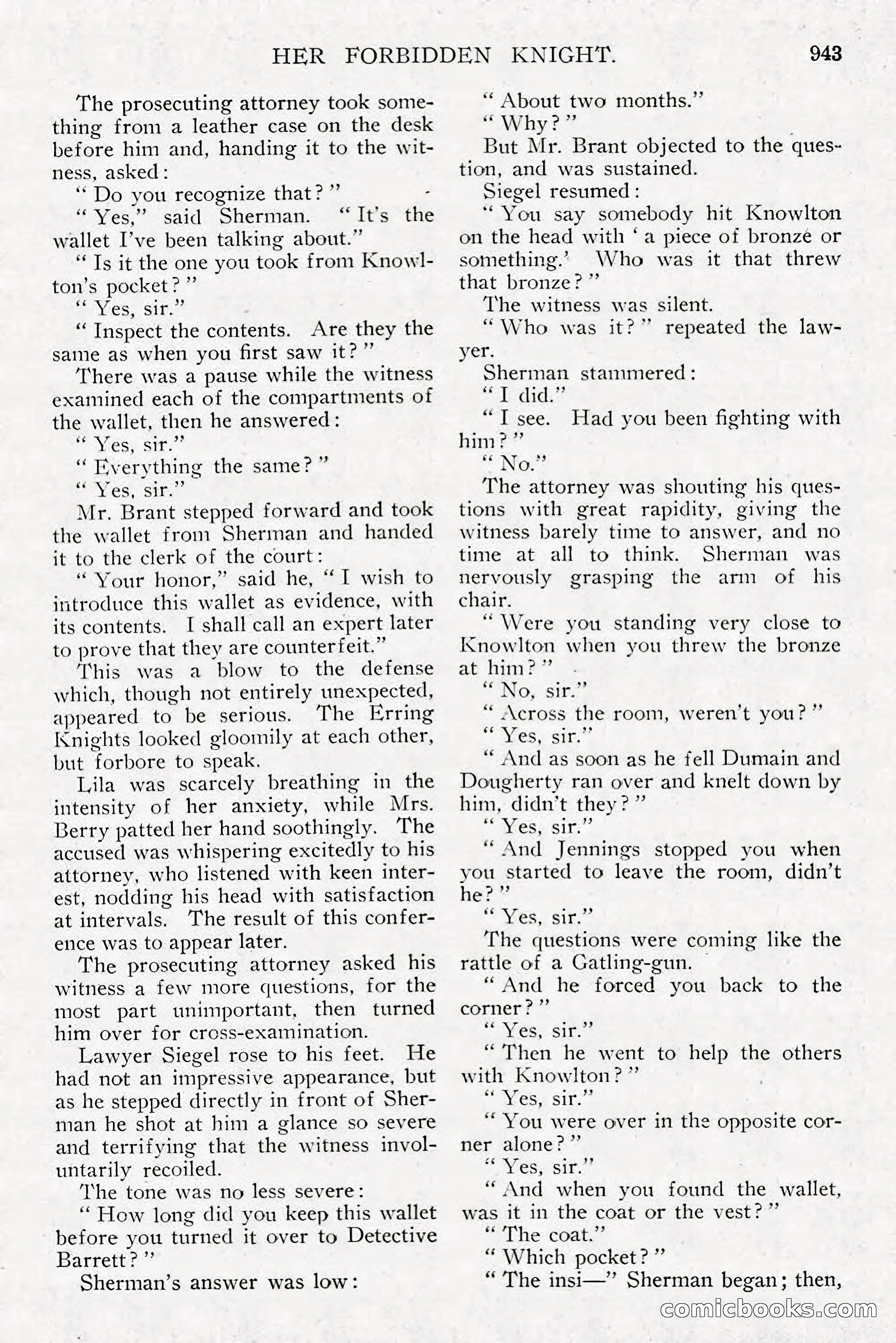 All Story Magazine, December 1913 — page 233 of 268