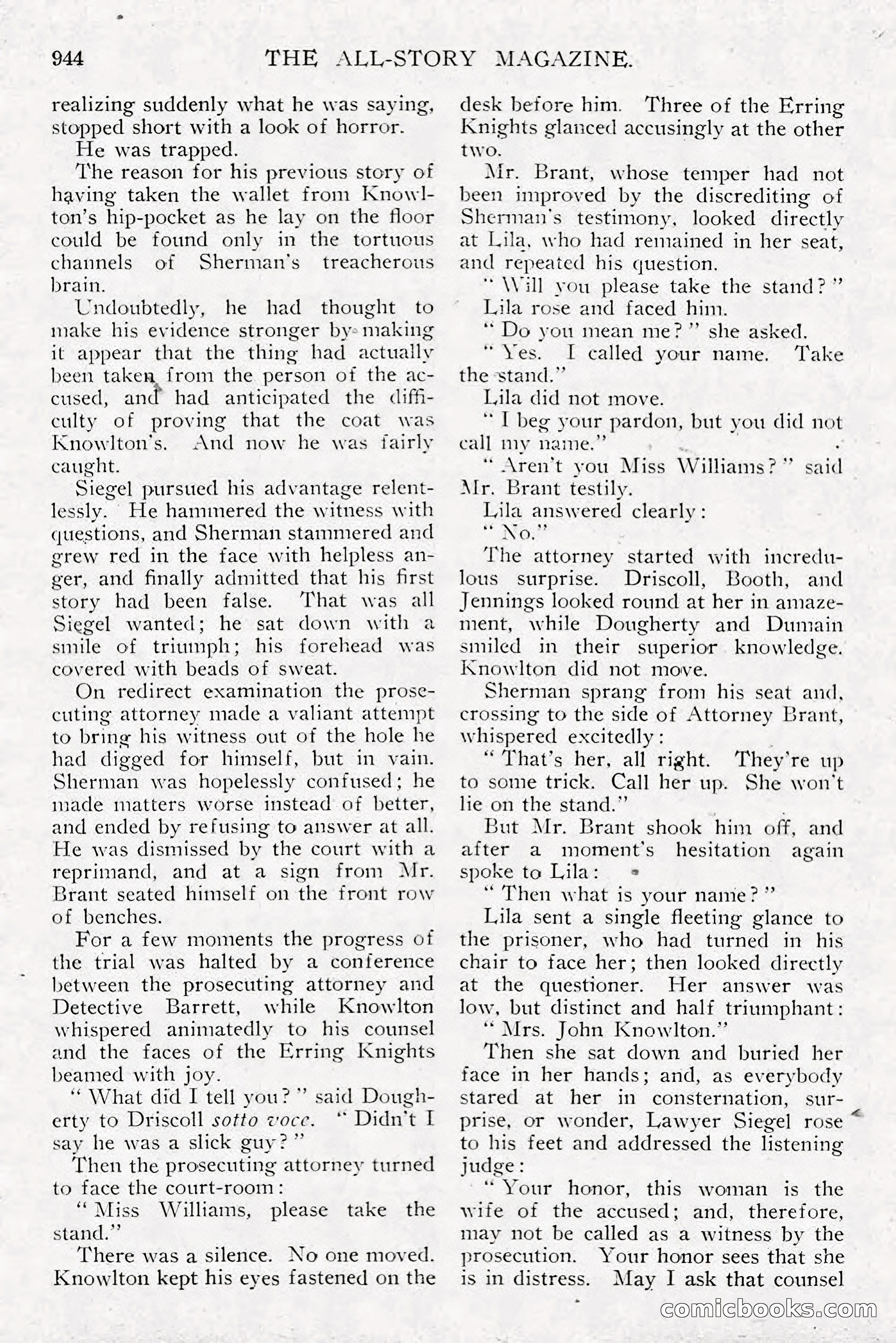 All Story Magazine, December 1913 — page 234 of 268