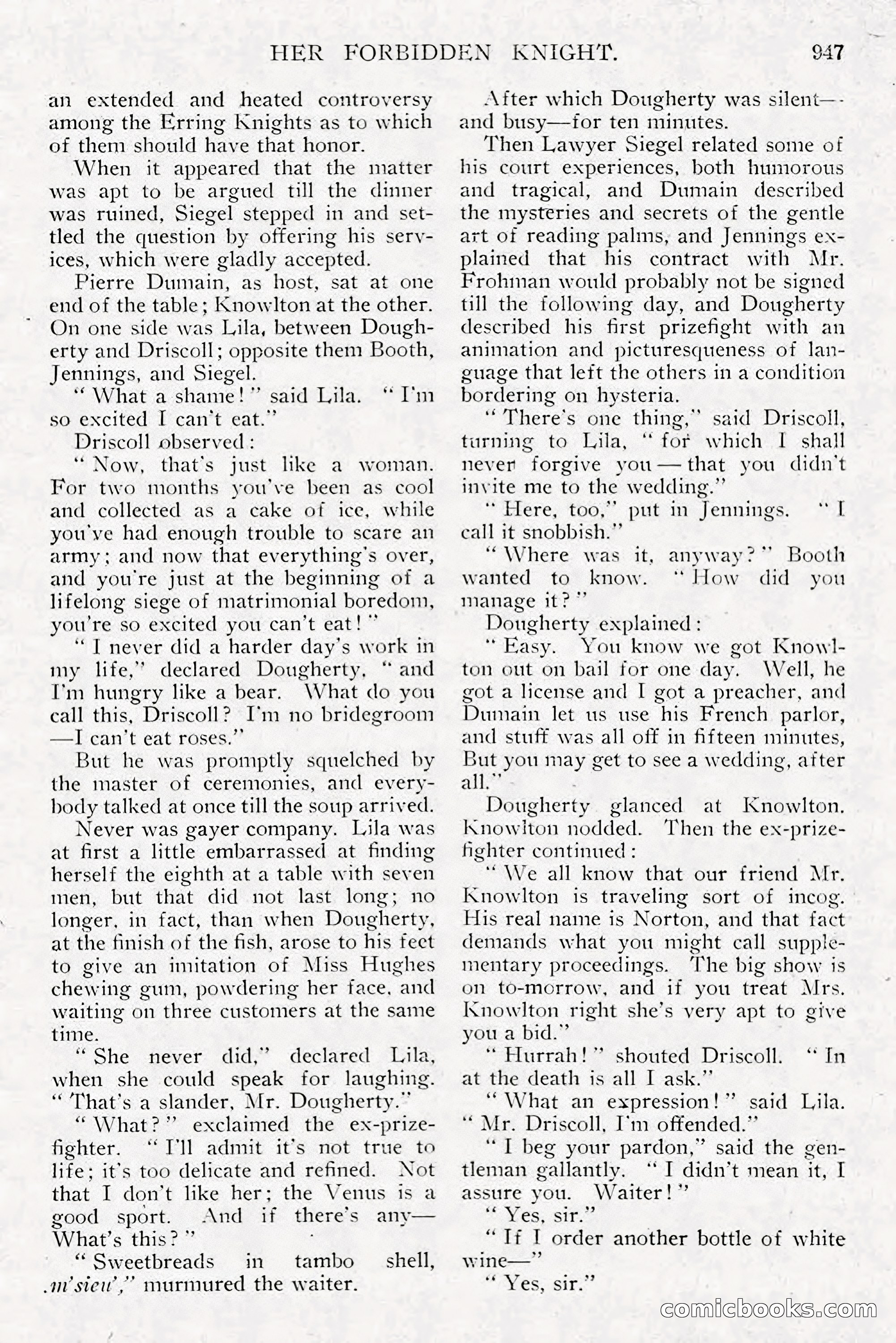 All Story Magazine, December 1913 — page 237 of 268