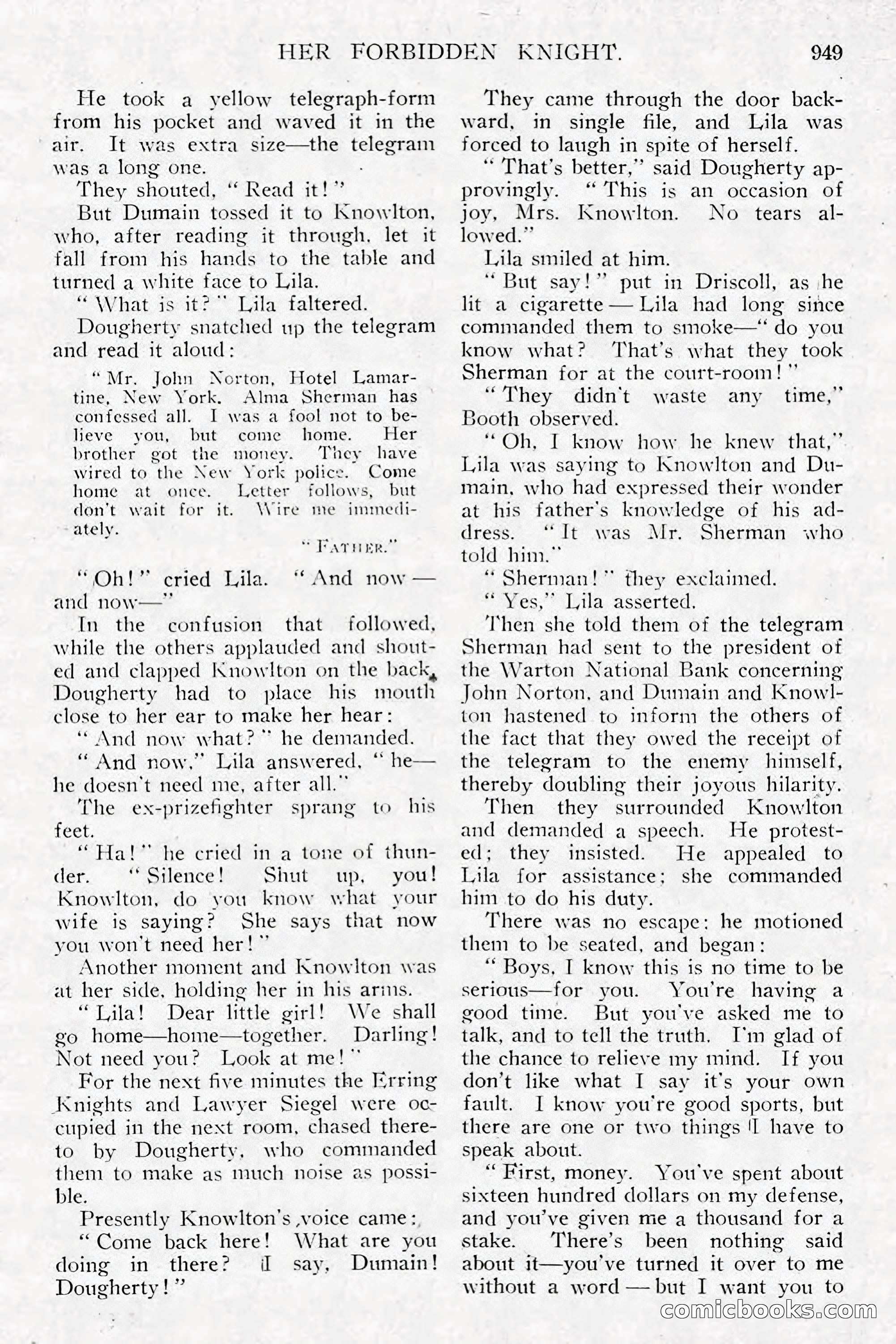 All Story Magazine, December 1913 — page 239 of 268