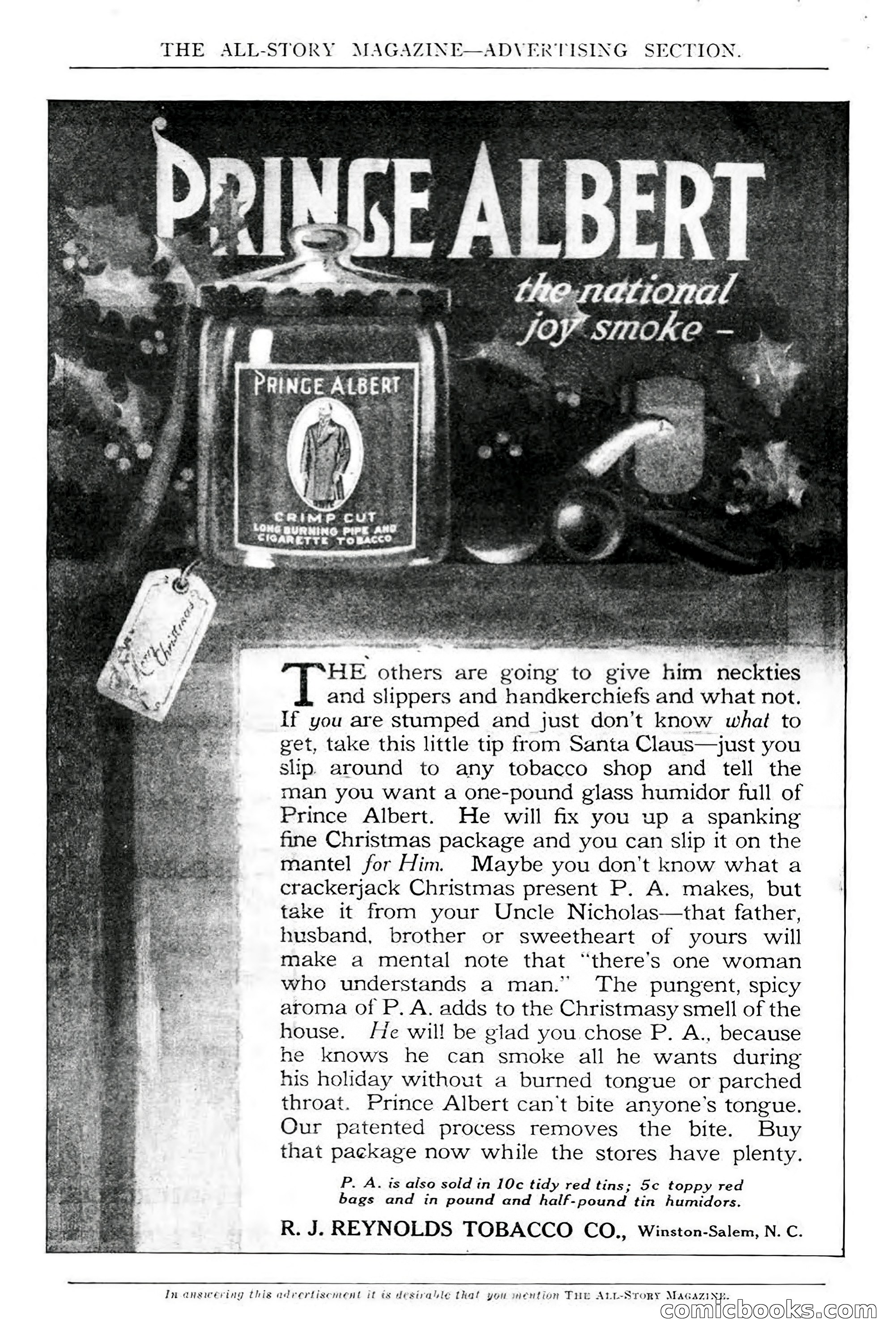 All Story Magazine, December 1913 — page 251 of 268