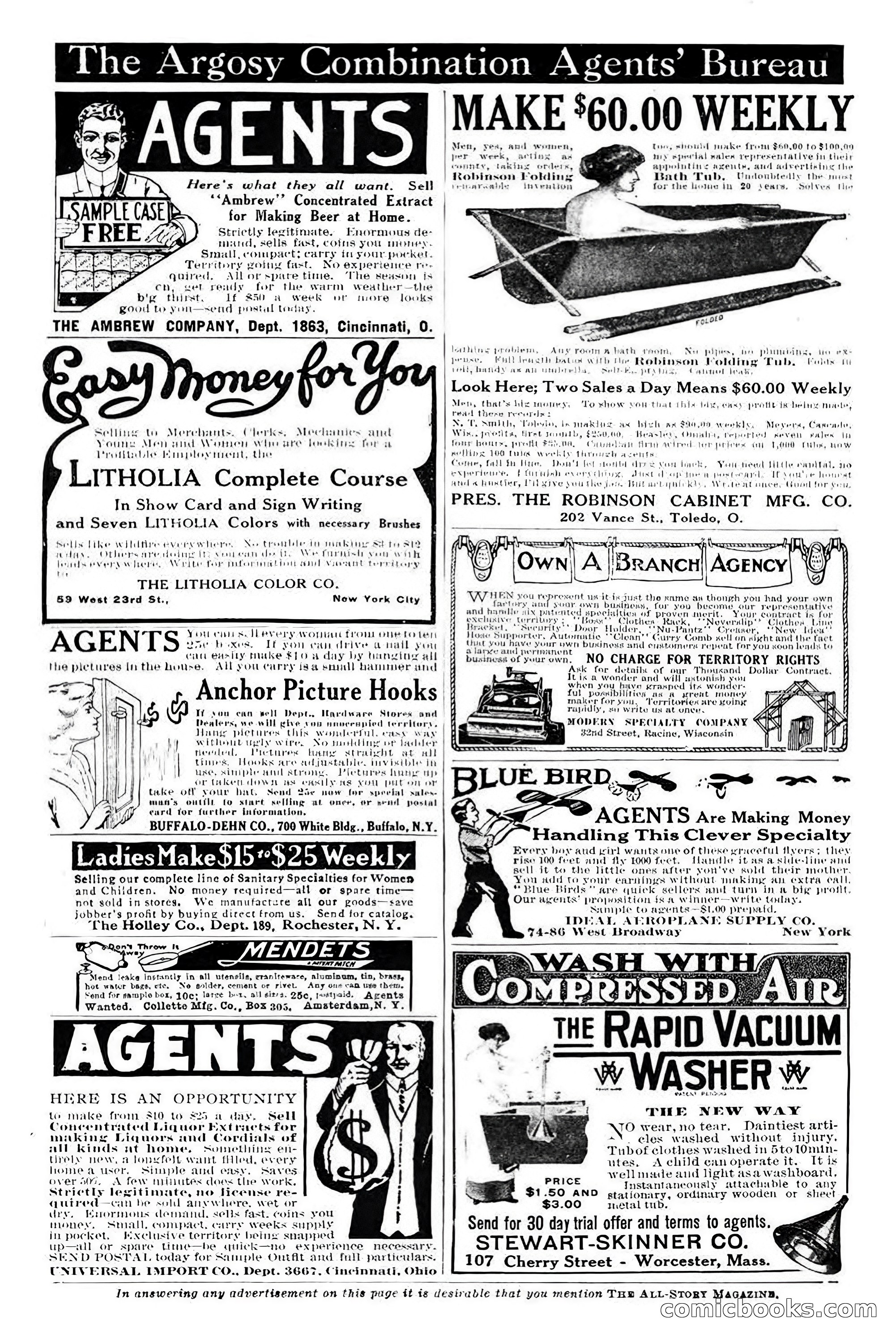 All Story Magazine, December 1913 — page 259 of 268