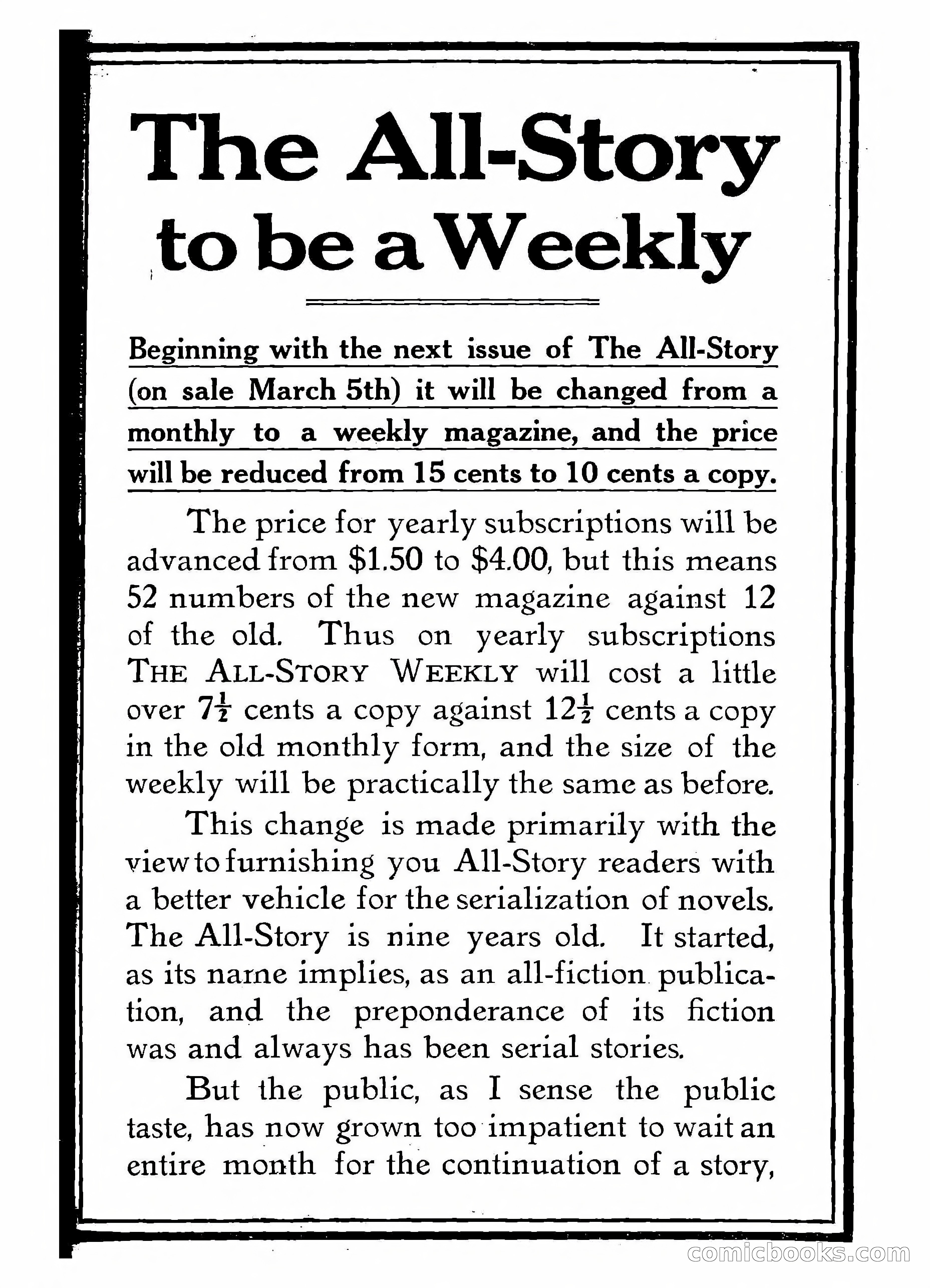 The All-Story, March 1914 — page 116 of 247