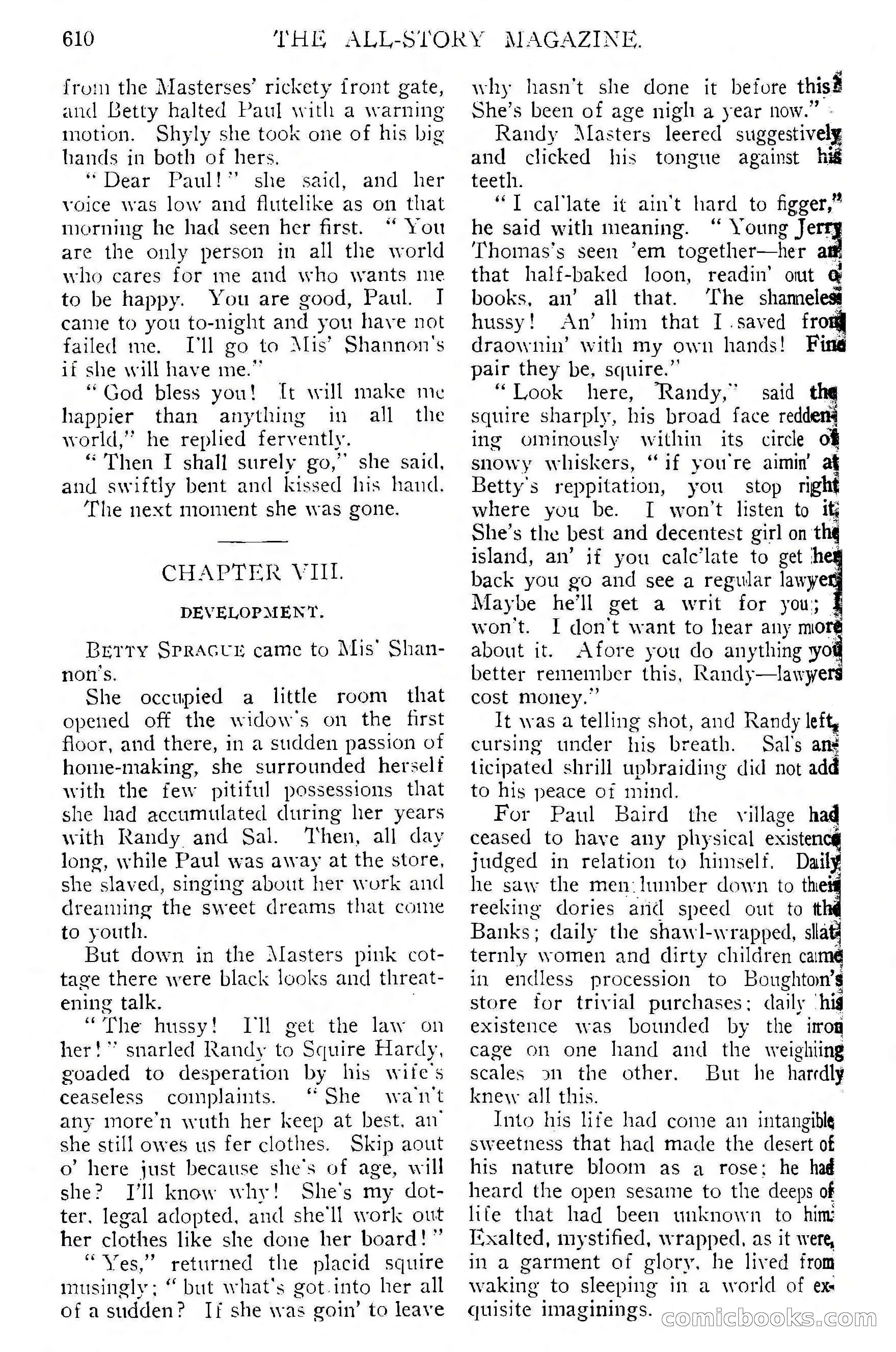 The All-Story, March 1914 — page 137 of 247