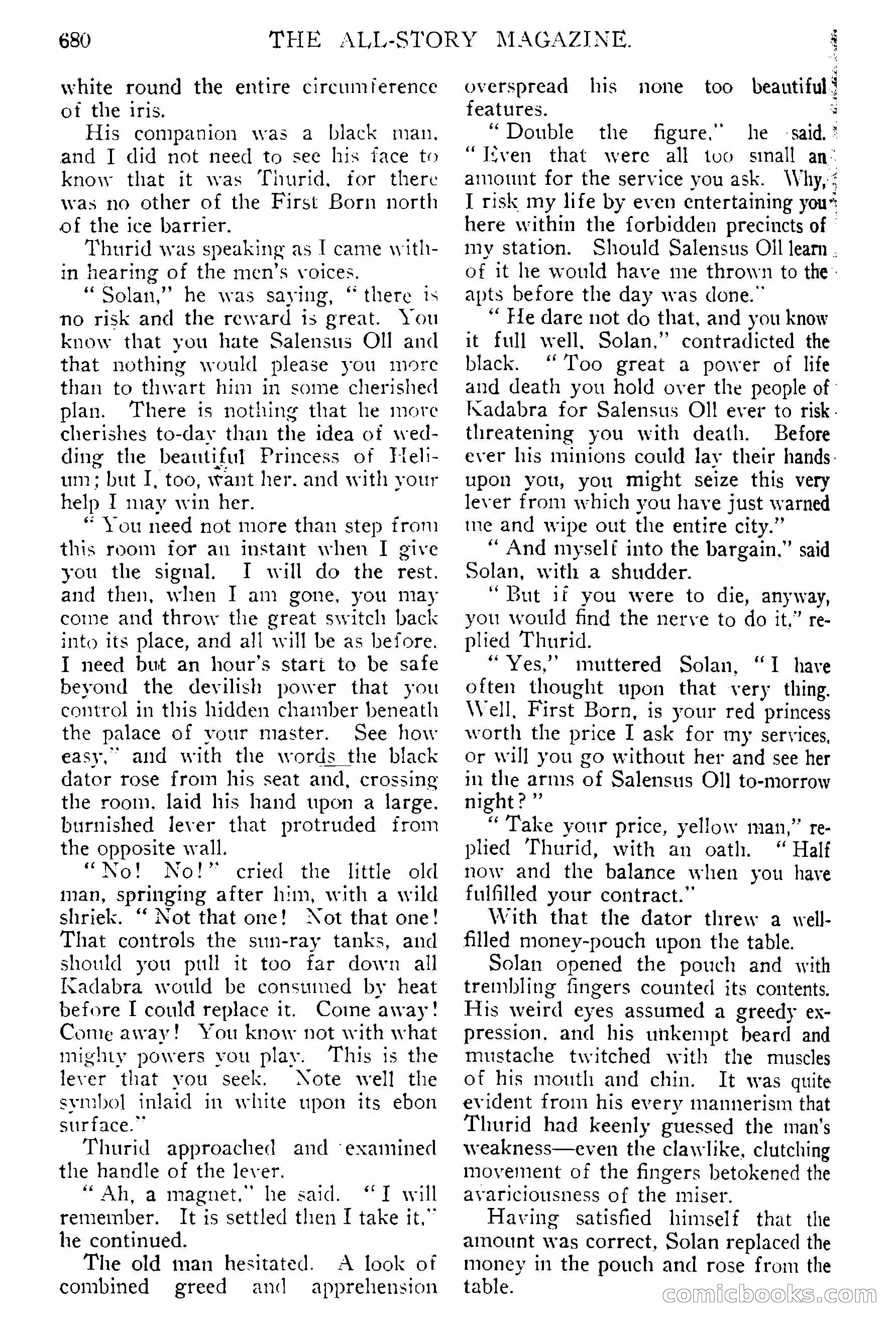 The All-Story, March 1914 — page 207 of 247