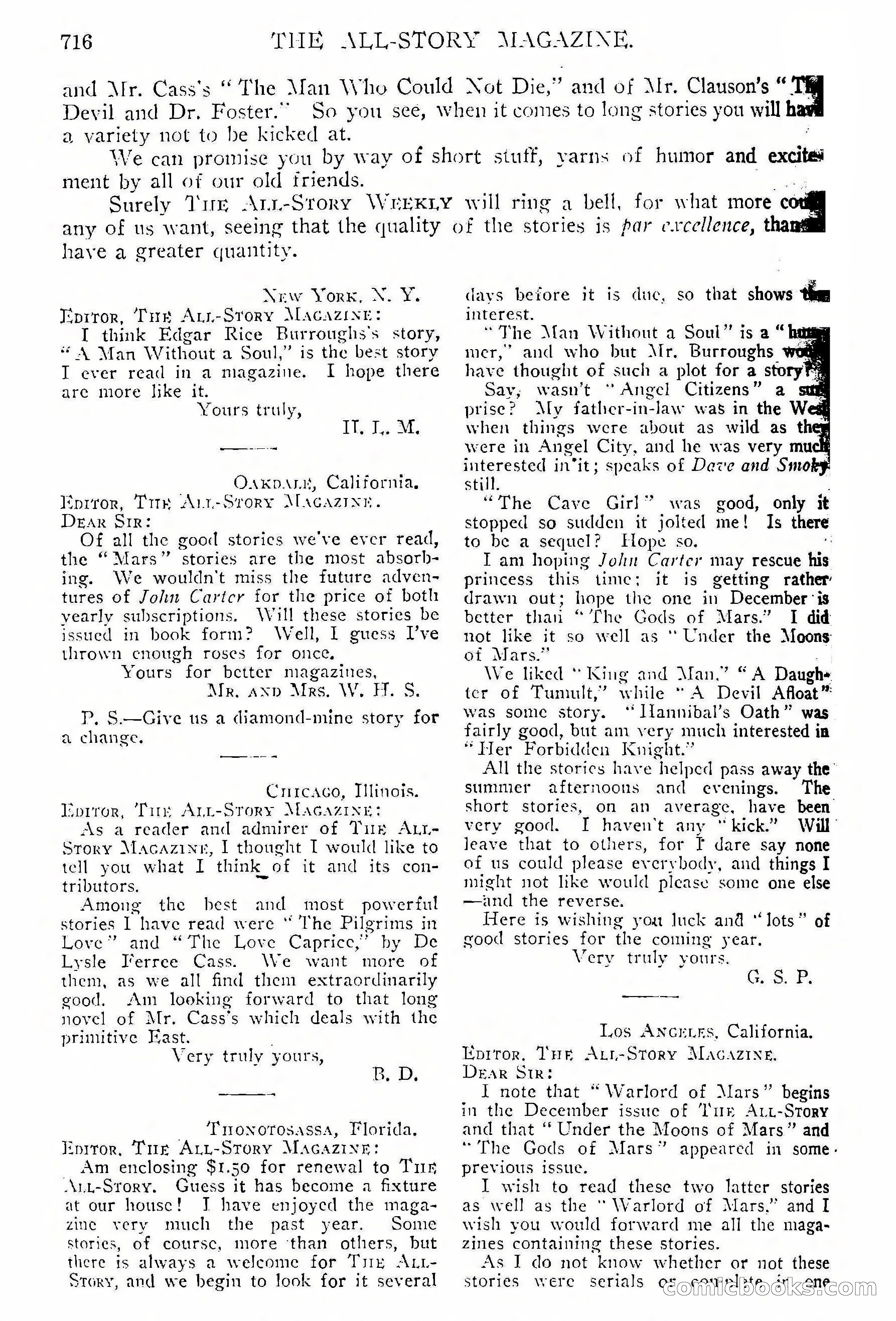 The All-Story, March 1914 — page 243 of 247