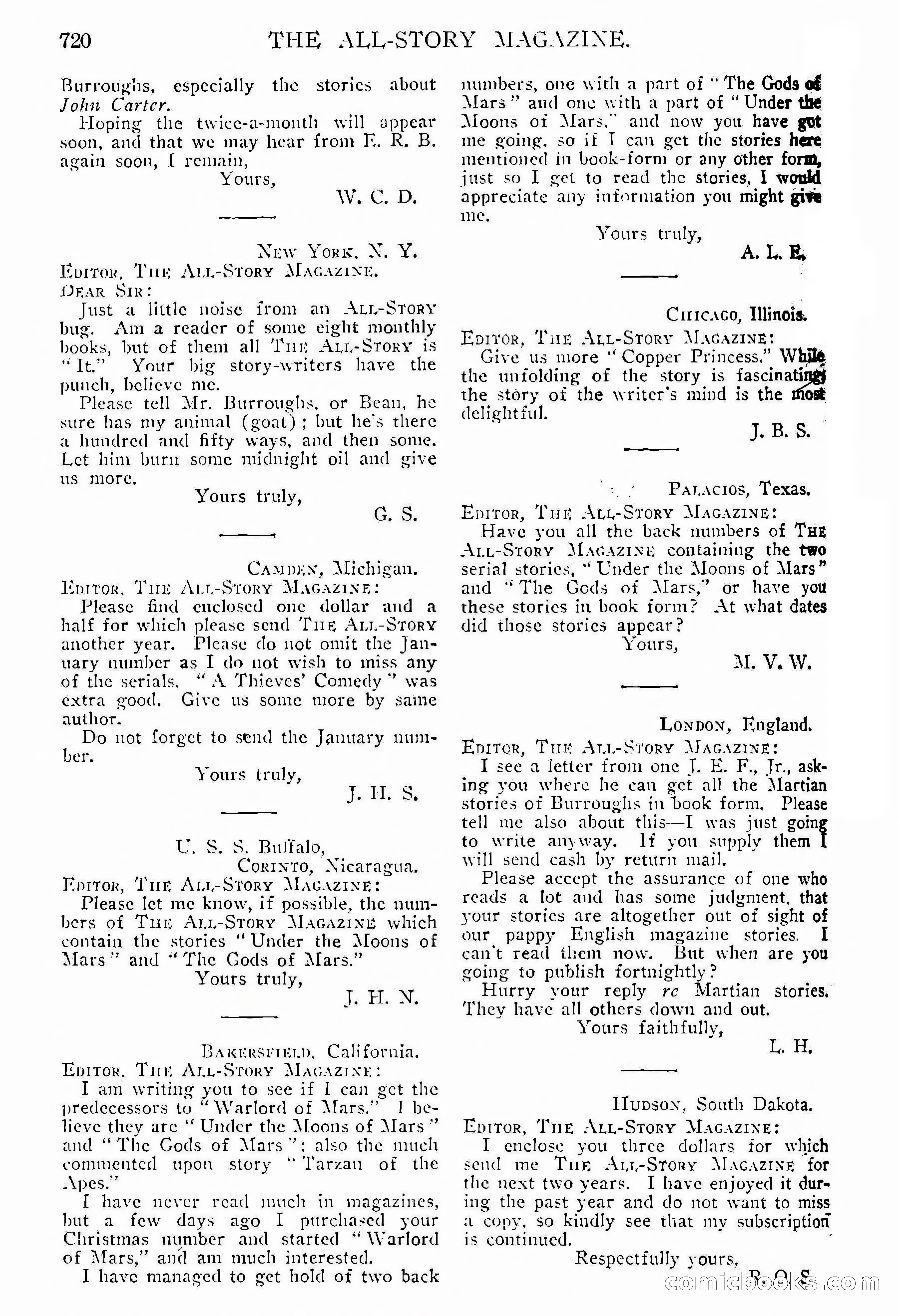 The All-Story, March 1914 — page 247 of 247