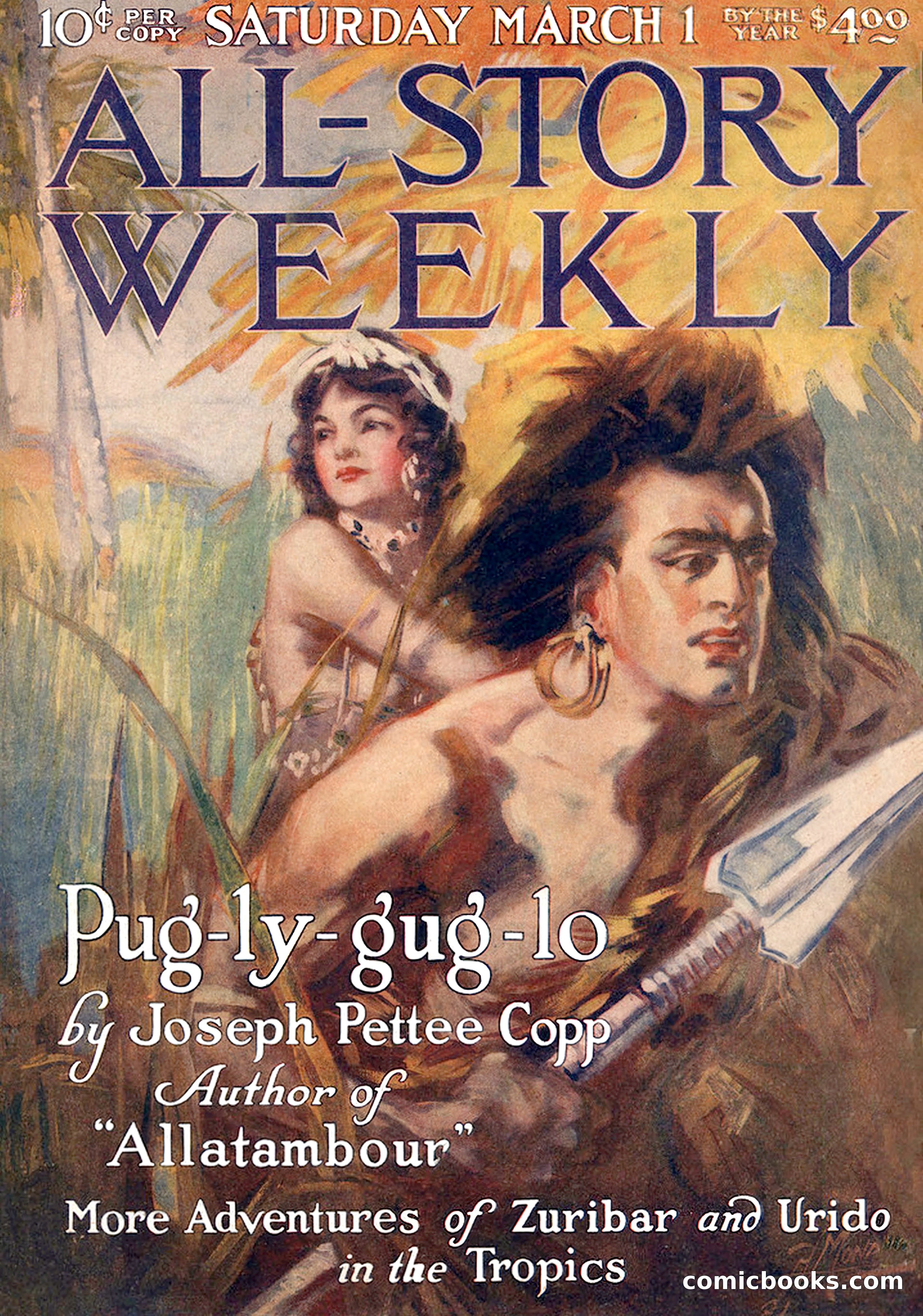 All-Story Weekly, March 1, 1919 — page 1 of 192