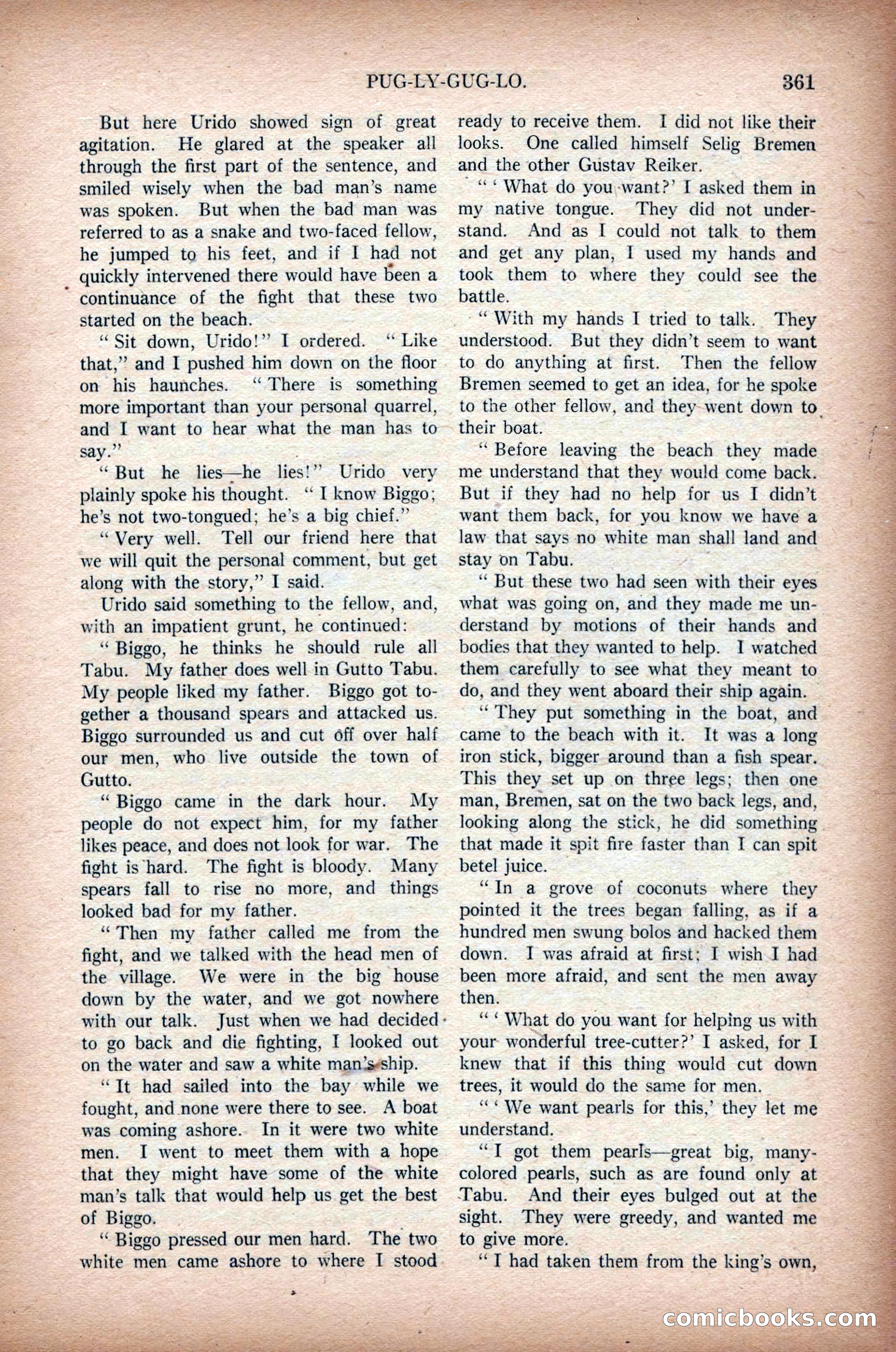 All-Story Weekly, March 1, 1919 — page 19 of 192