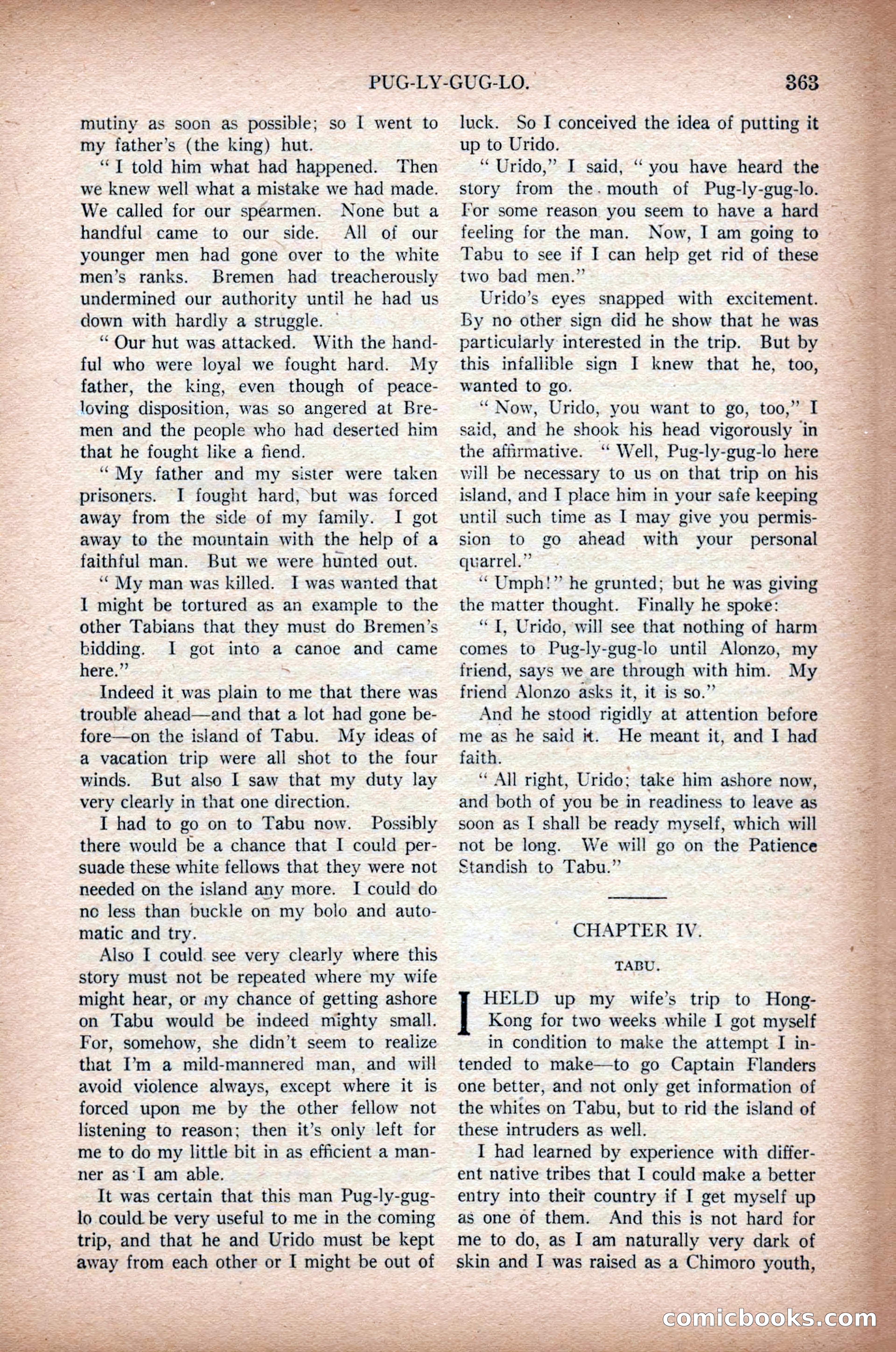 All-Story Weekly, March 1, 1919 — page 21 of 192