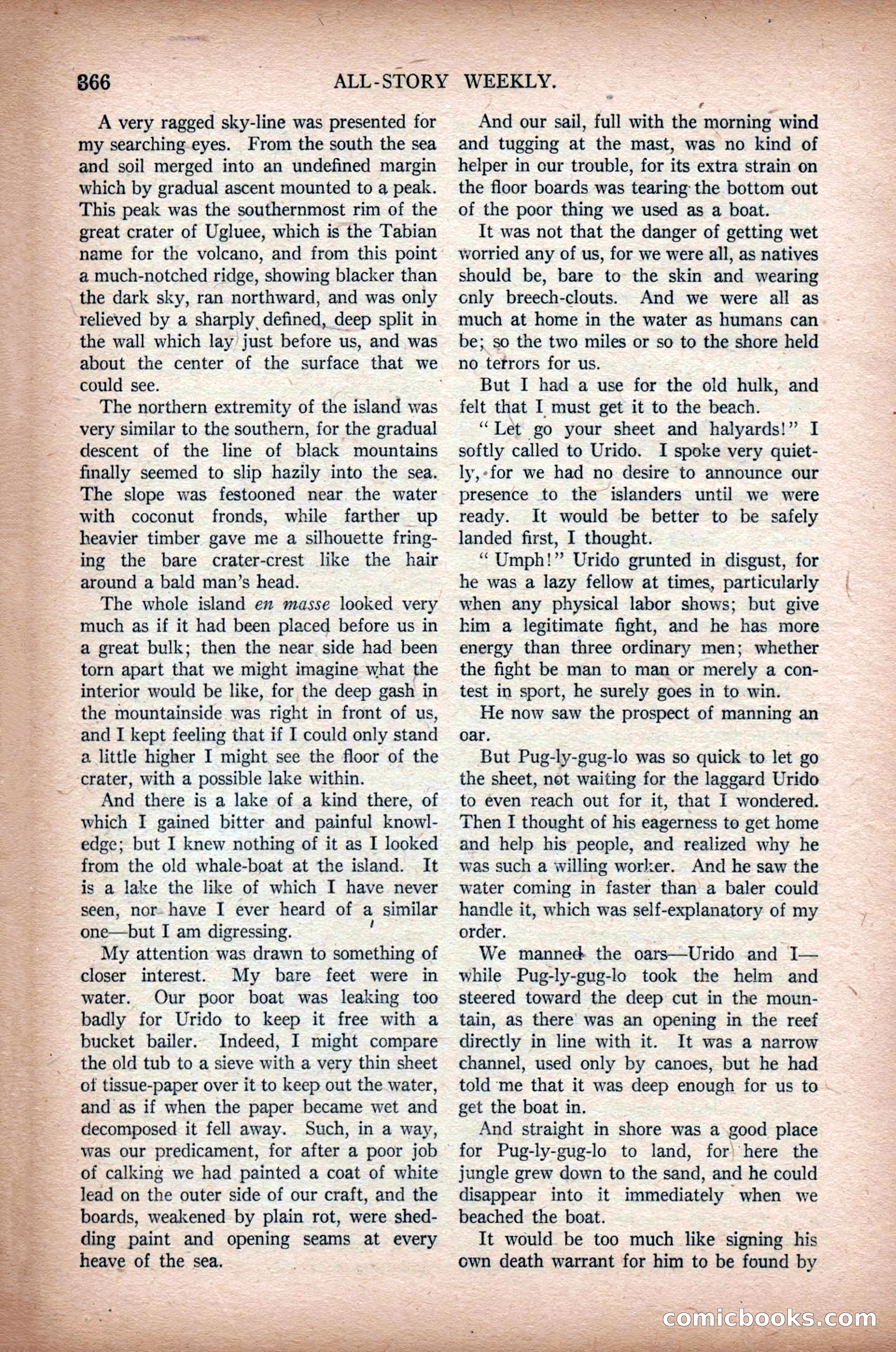 All-Story Weekly, March 1, 1919 — page 24 of 192