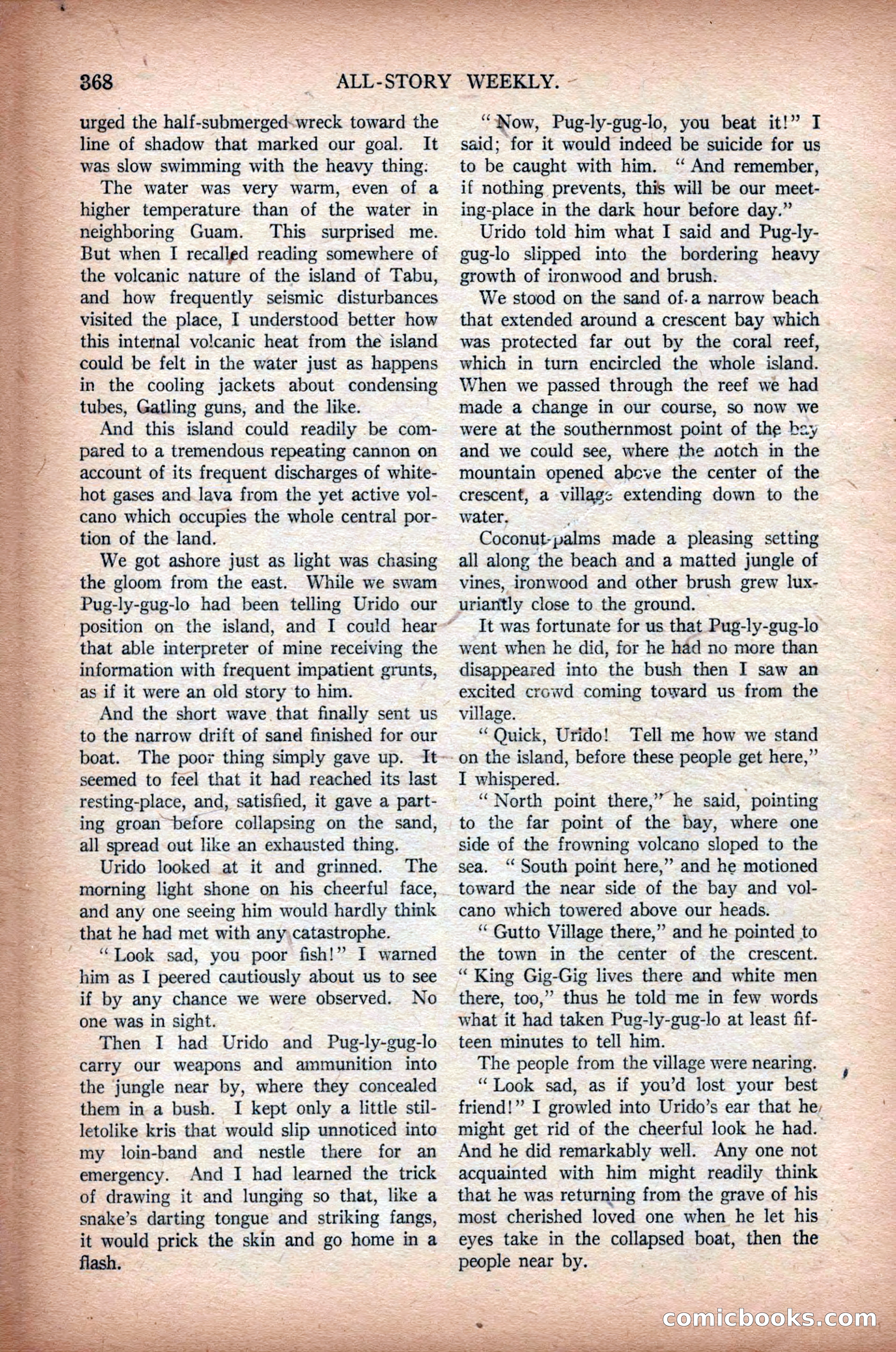 All-Story Weekly, March 1, 1919 — page 26 of 192