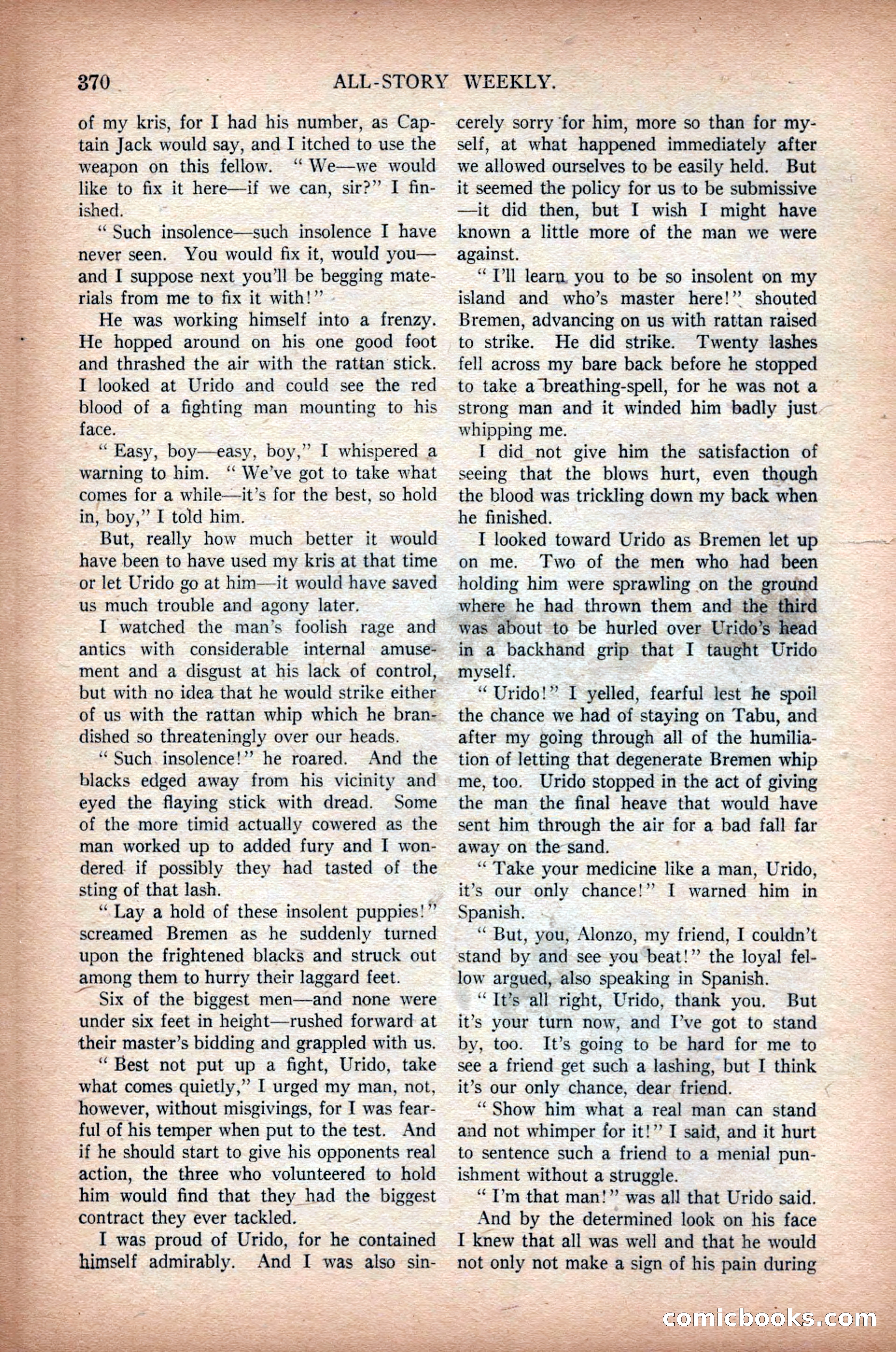 All-Story Weekly, March 1, 1919 — page 28 of 192