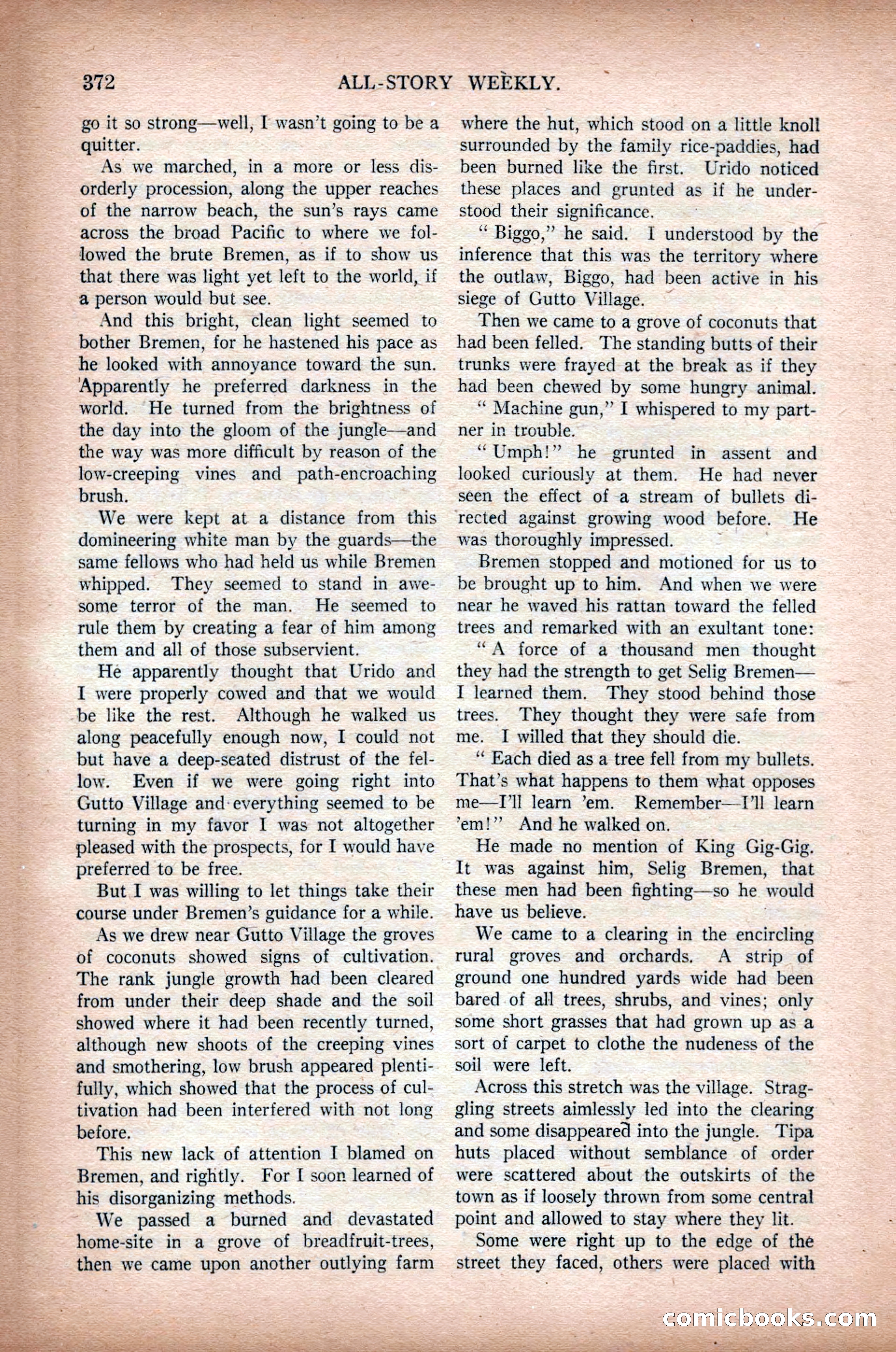 All-Story Weekly, March 1, 1919 — page 30 of 192
