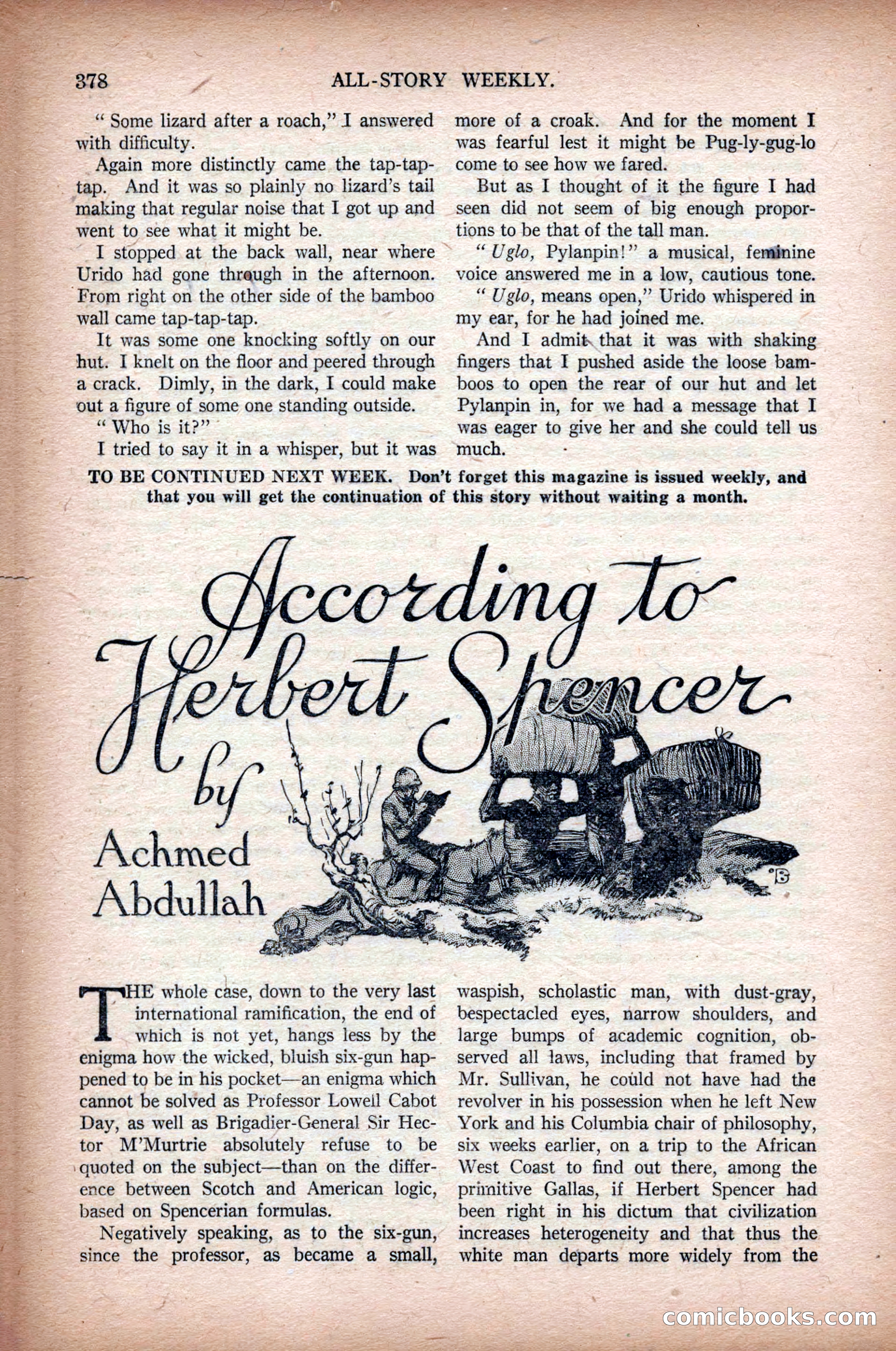 All-Story Weekly, March 1, 1919 — page 36 of 192