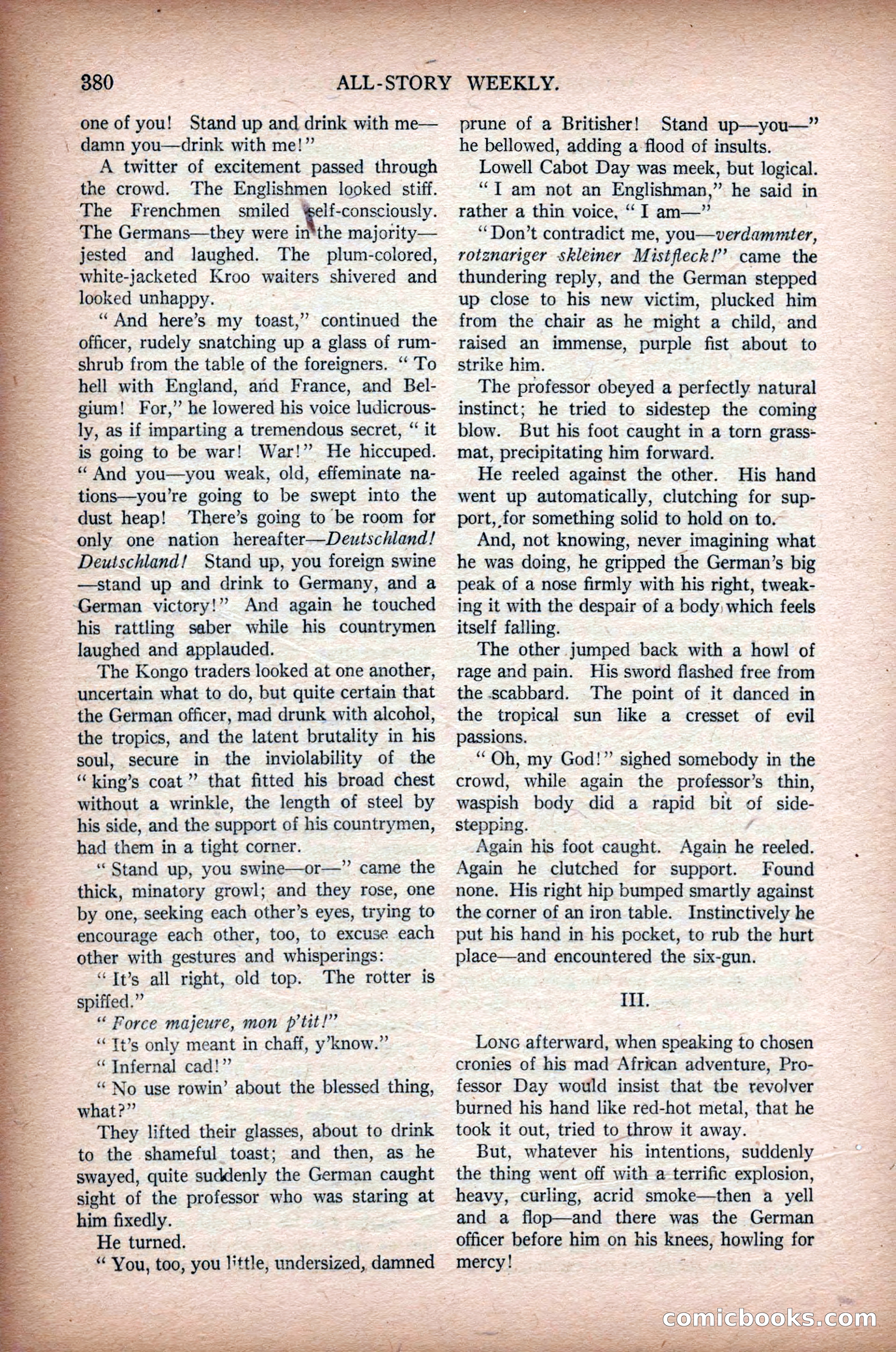 All-Story Weekly, March 1, 1919 — page 38 of 192