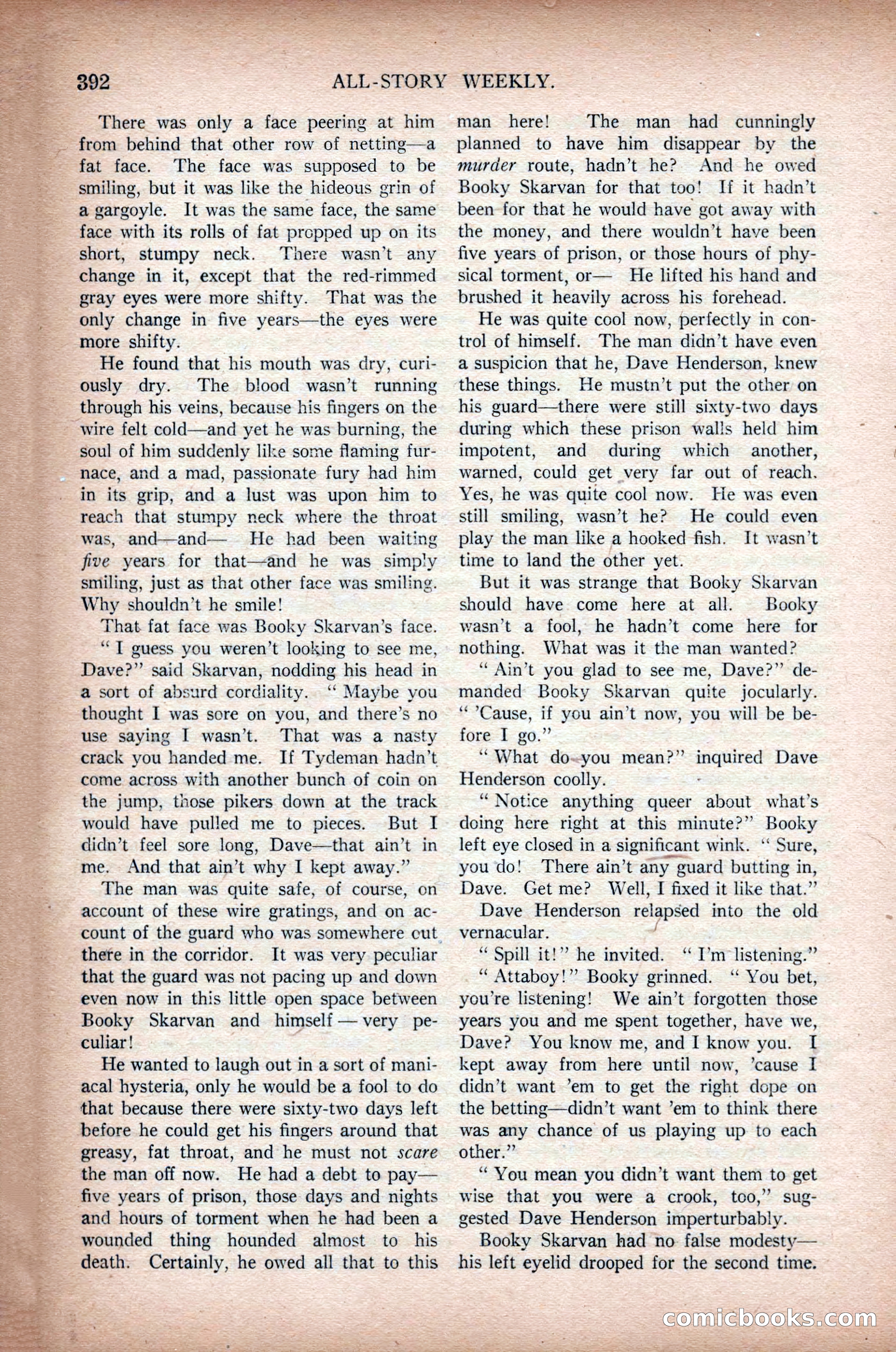 All-Story Weekly, March 1, 1919 — page 50 of 192