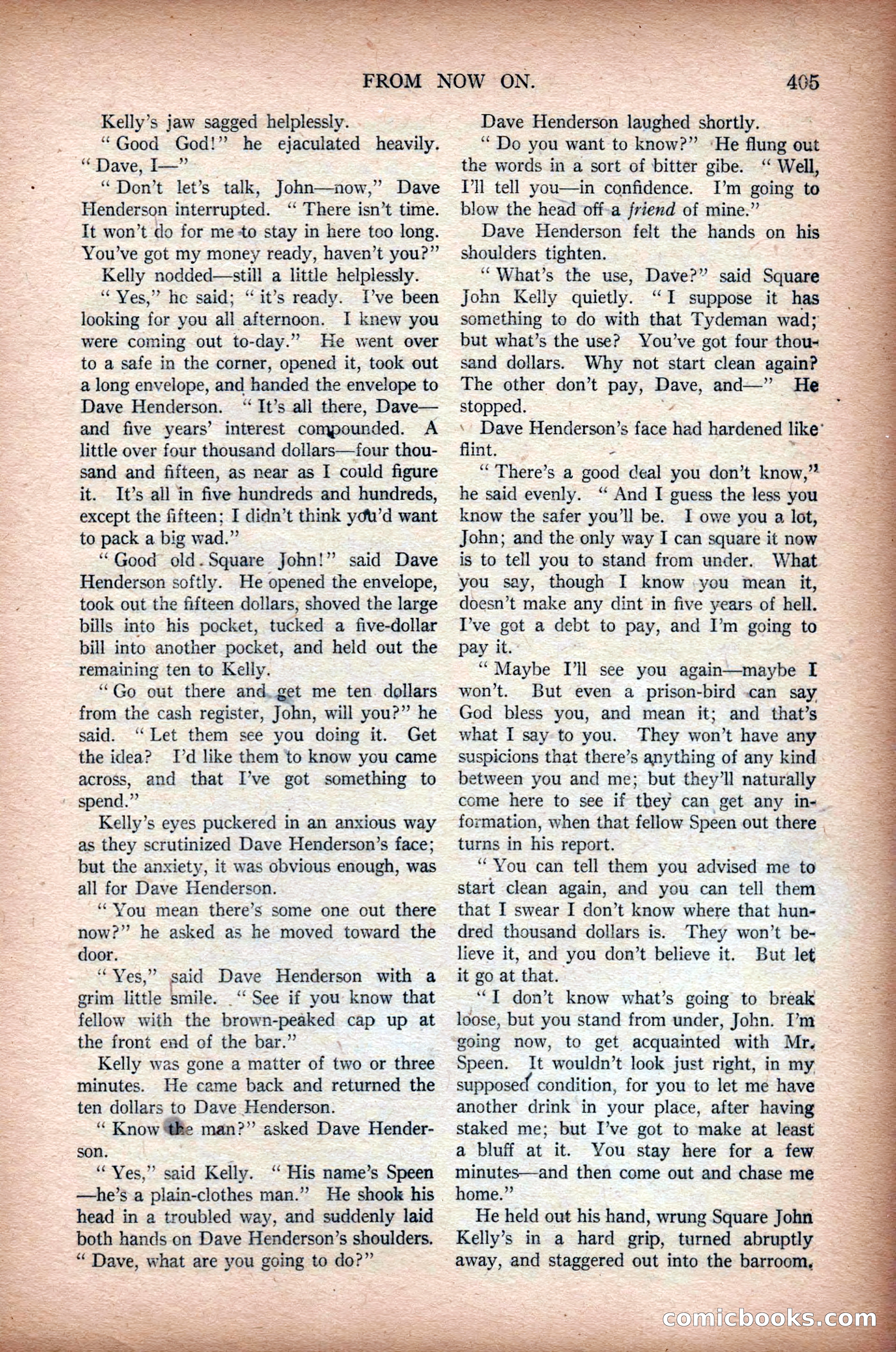 All-Story Weekly, March 1, 1919 — page 63 of 192