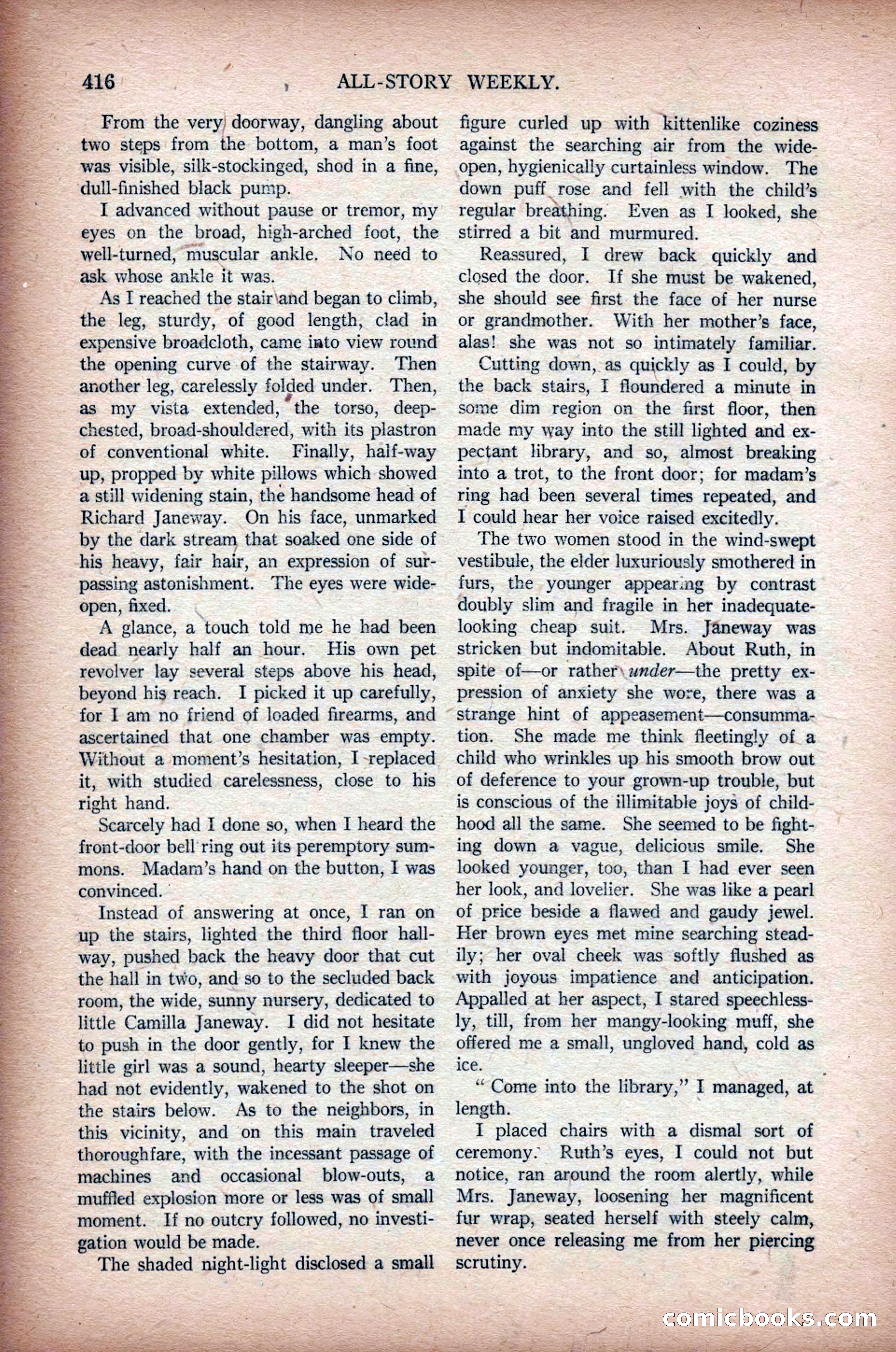 All-Story Weekly, March 1, 1919 — page 74 of 192