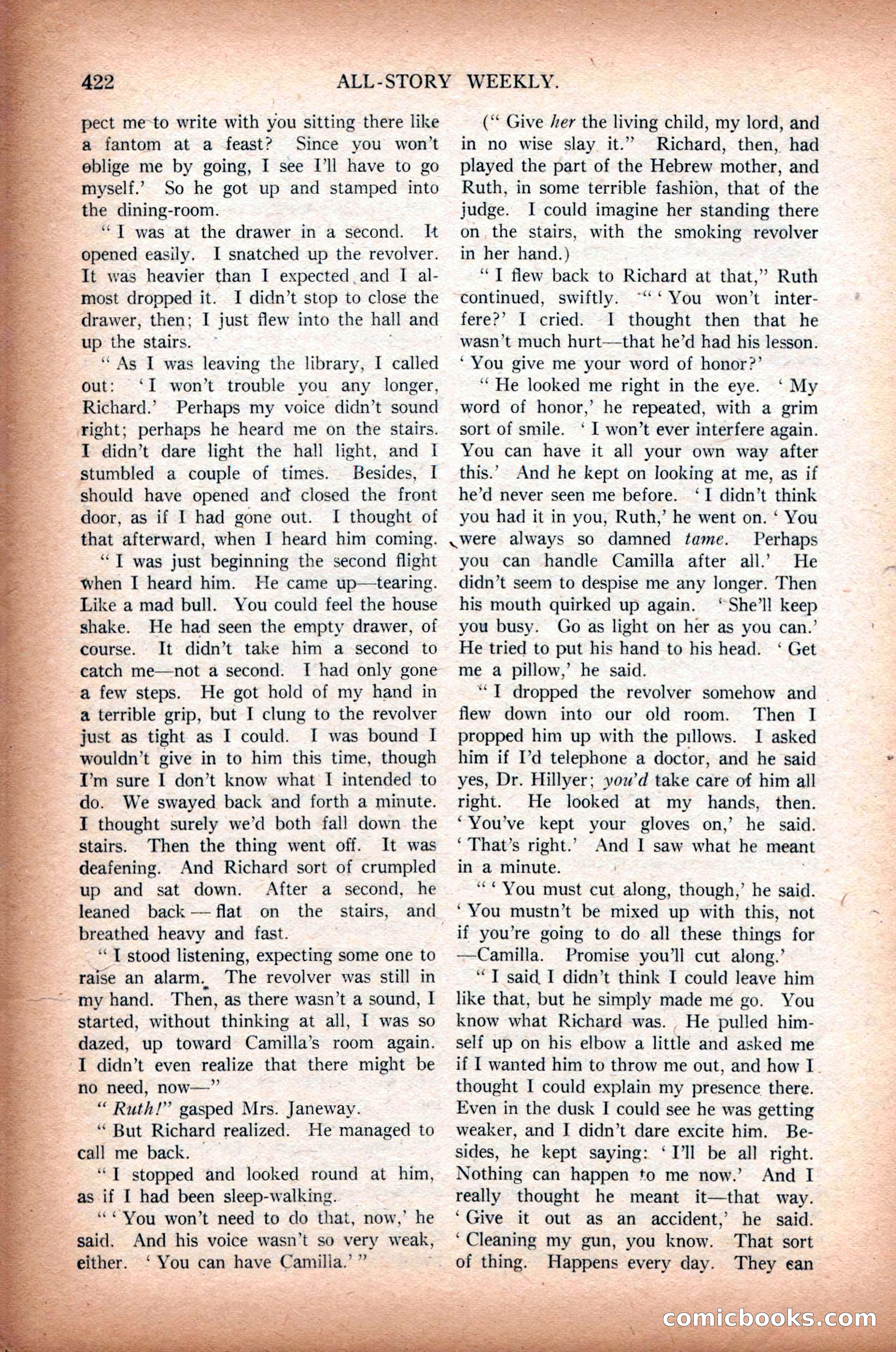 All-Story Weekly, March 1, 1919 — page 80 of 192
