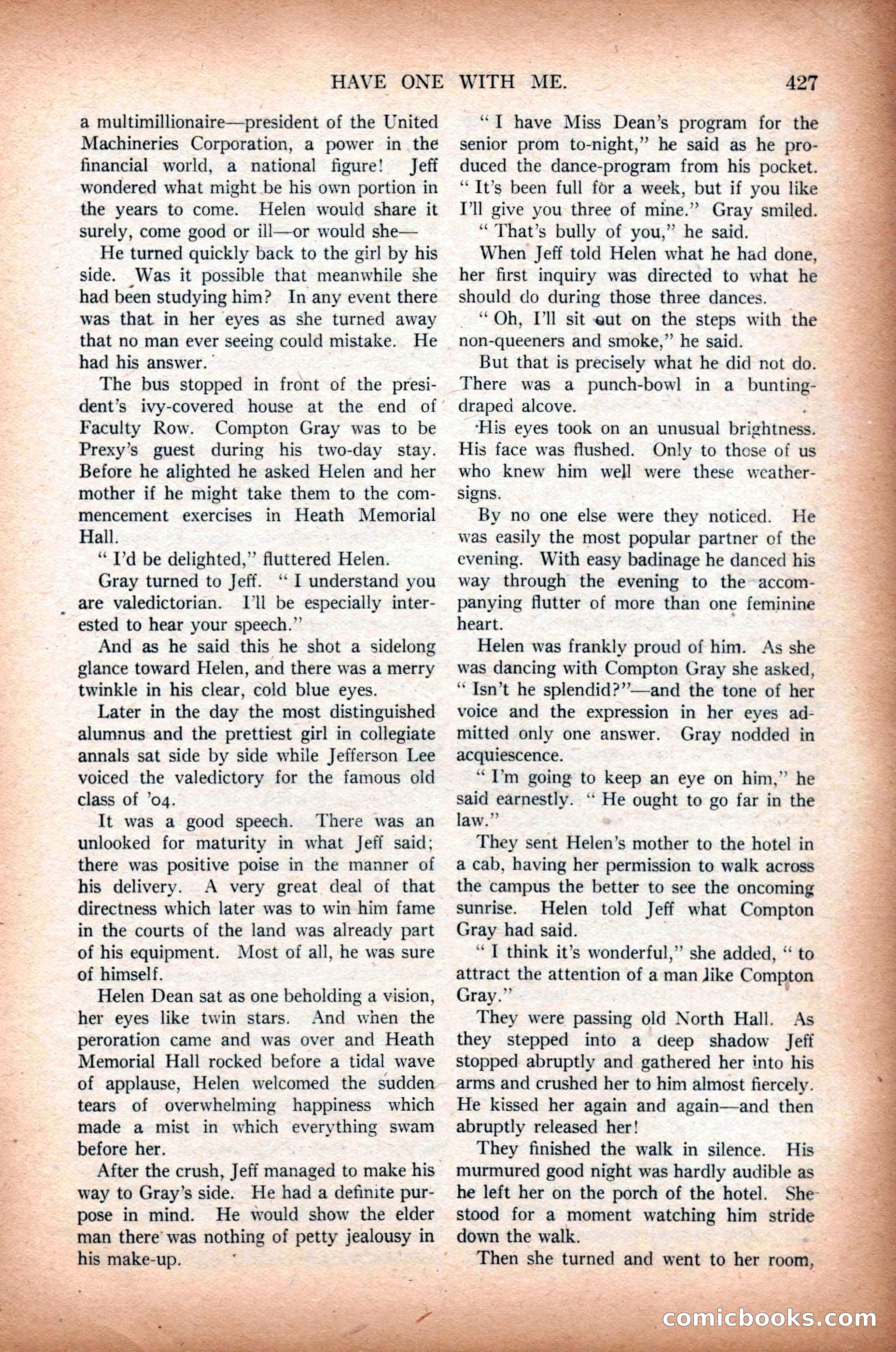 All-Story Weekly, March 1, 1919 — page 85 of 192