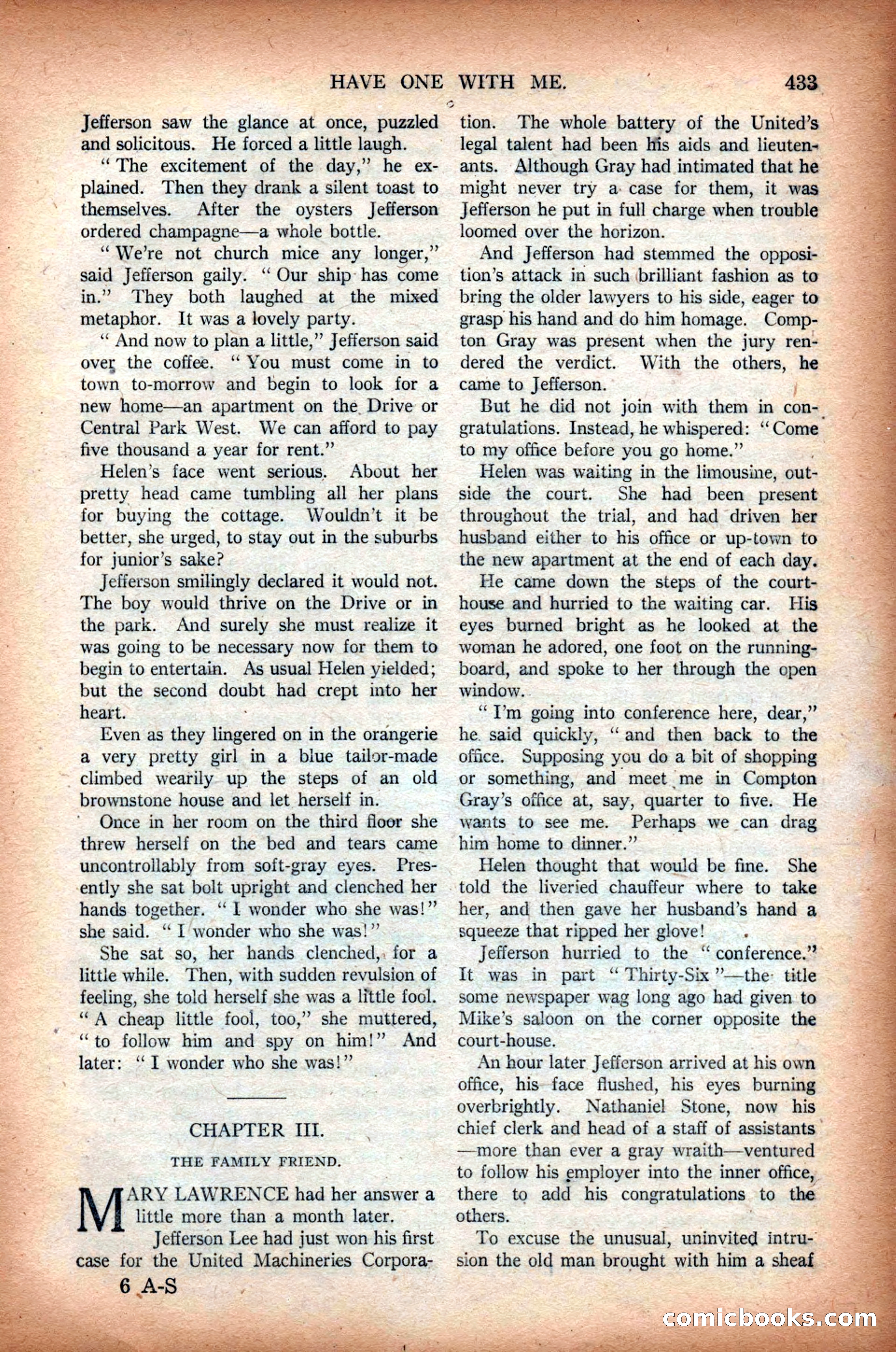 All-Story Weekly, March 1, 1919 — page 91 of 192