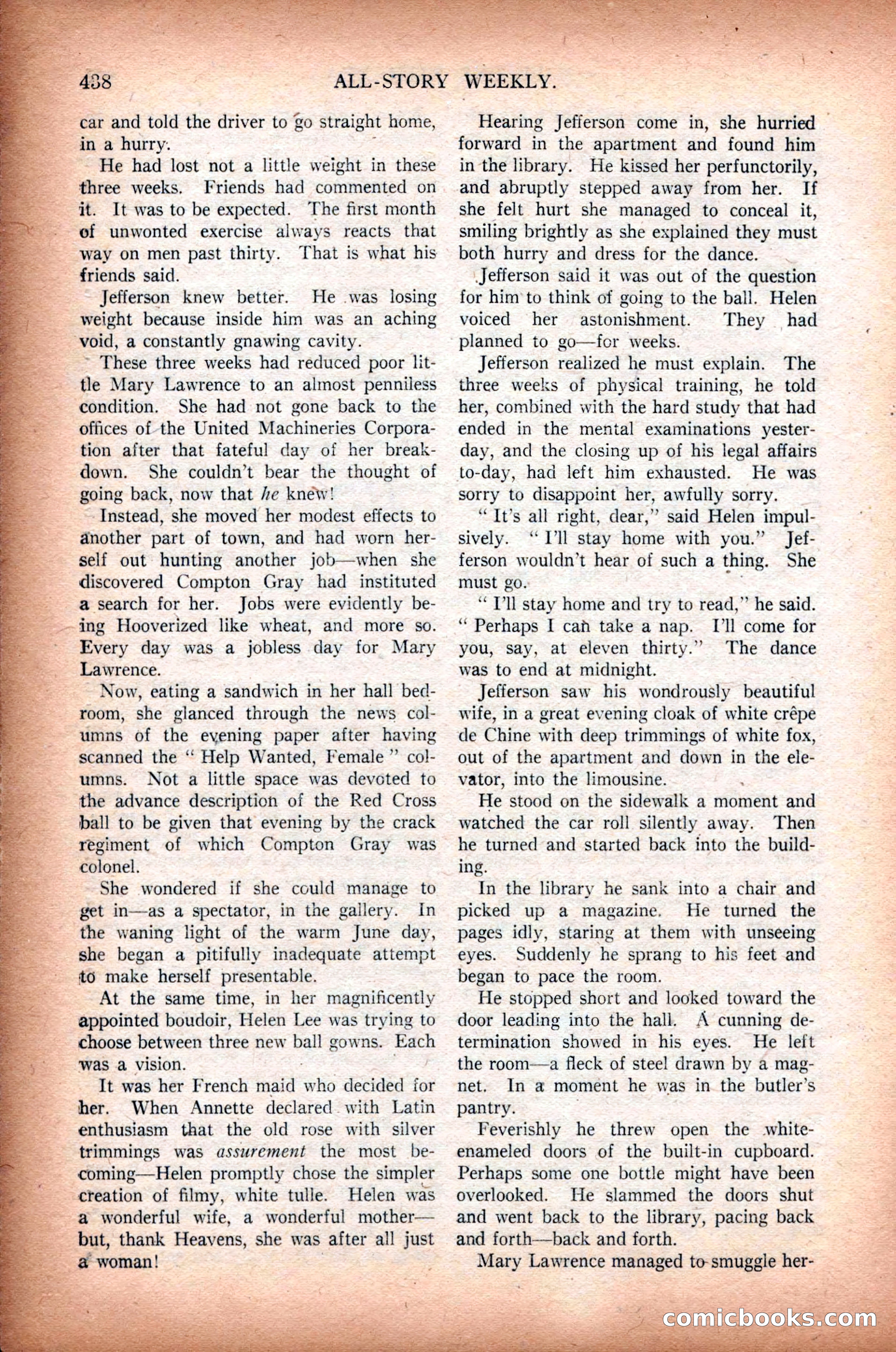 All-Story Weekly, March 1, 1919 — page 96 of 192