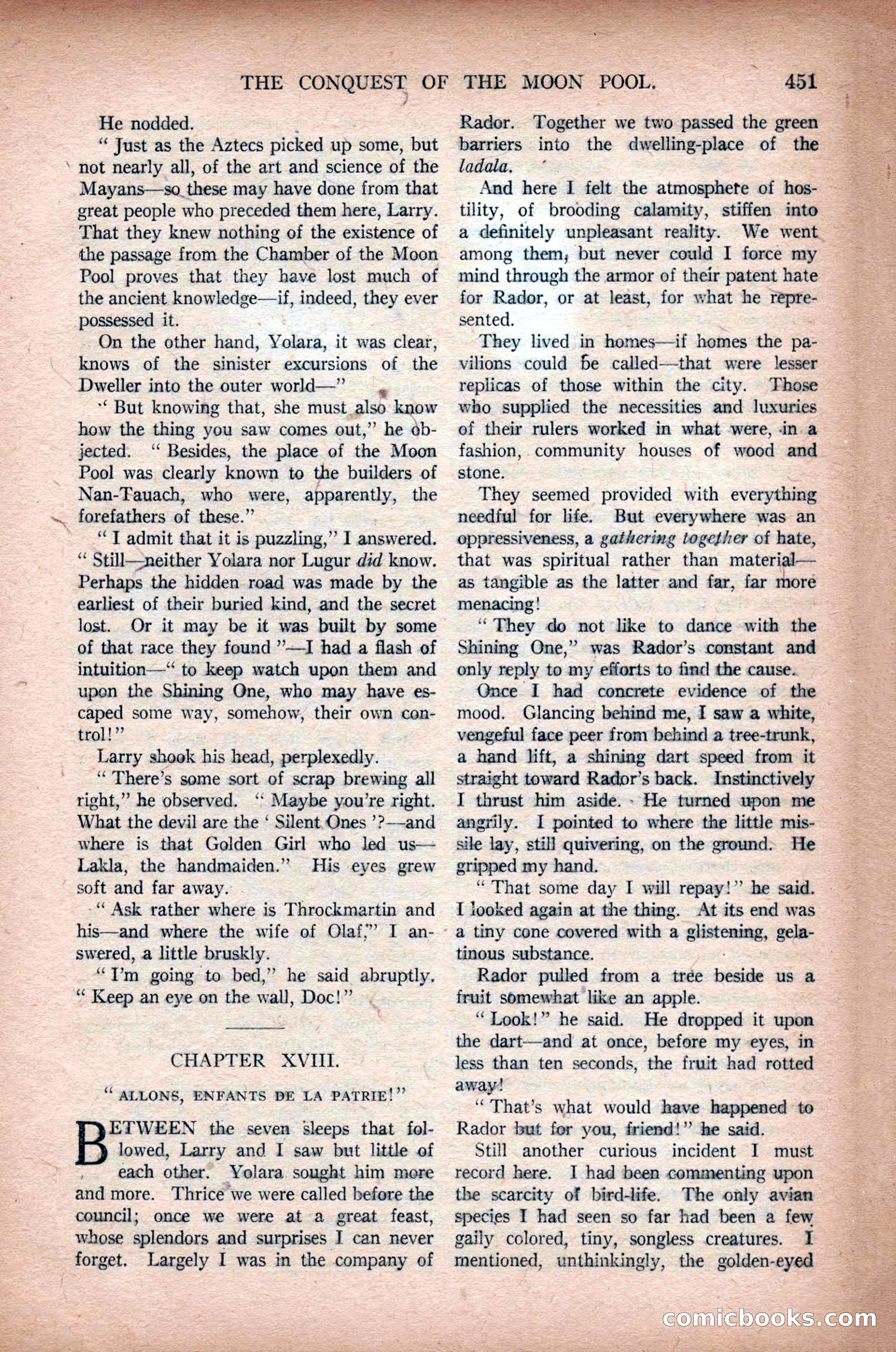 All-Story Weekly, March 1, 1919 — page 109 of 192