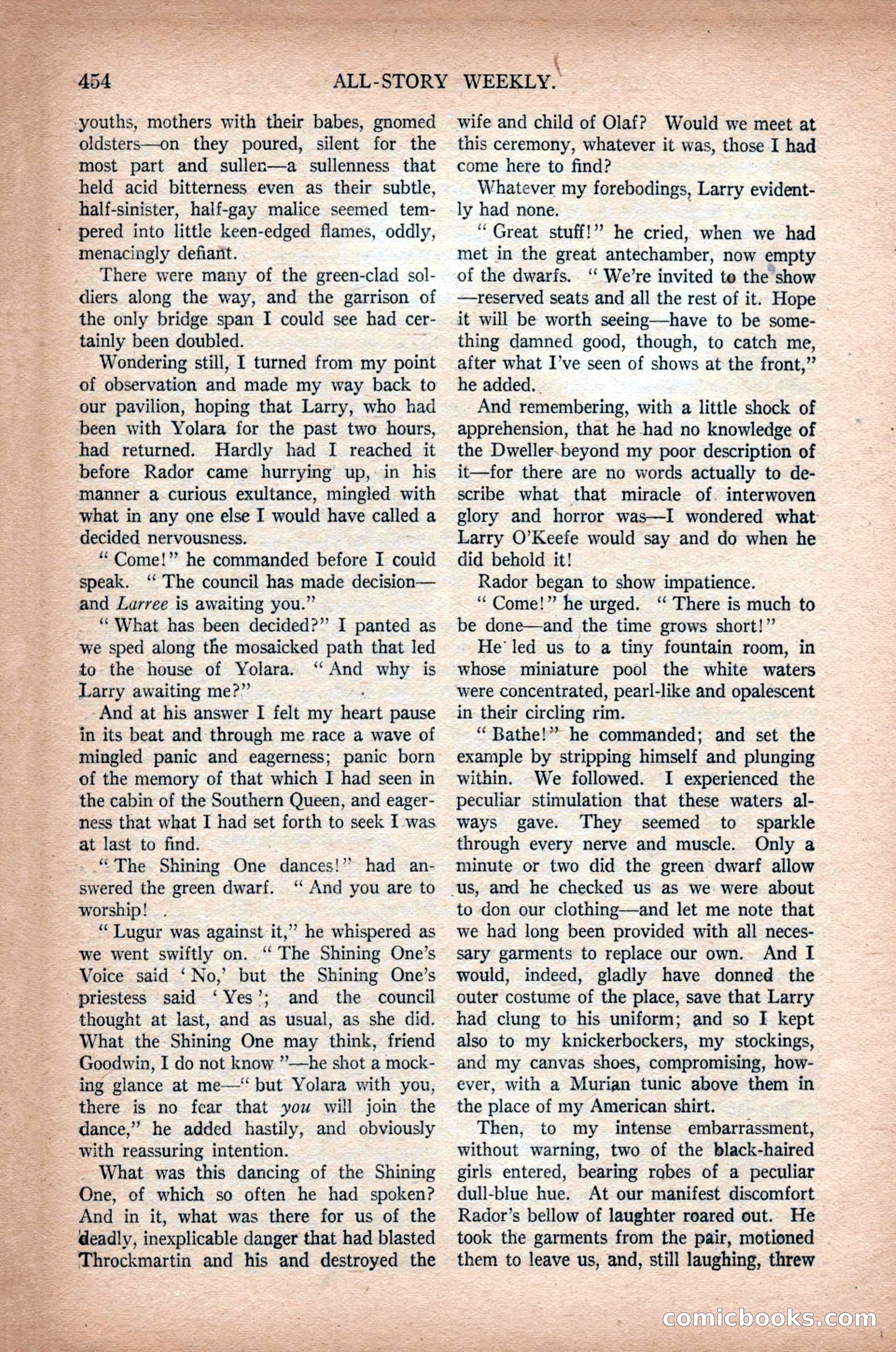 All-Story Weekly, March 1, 1919 — page 112 of 192