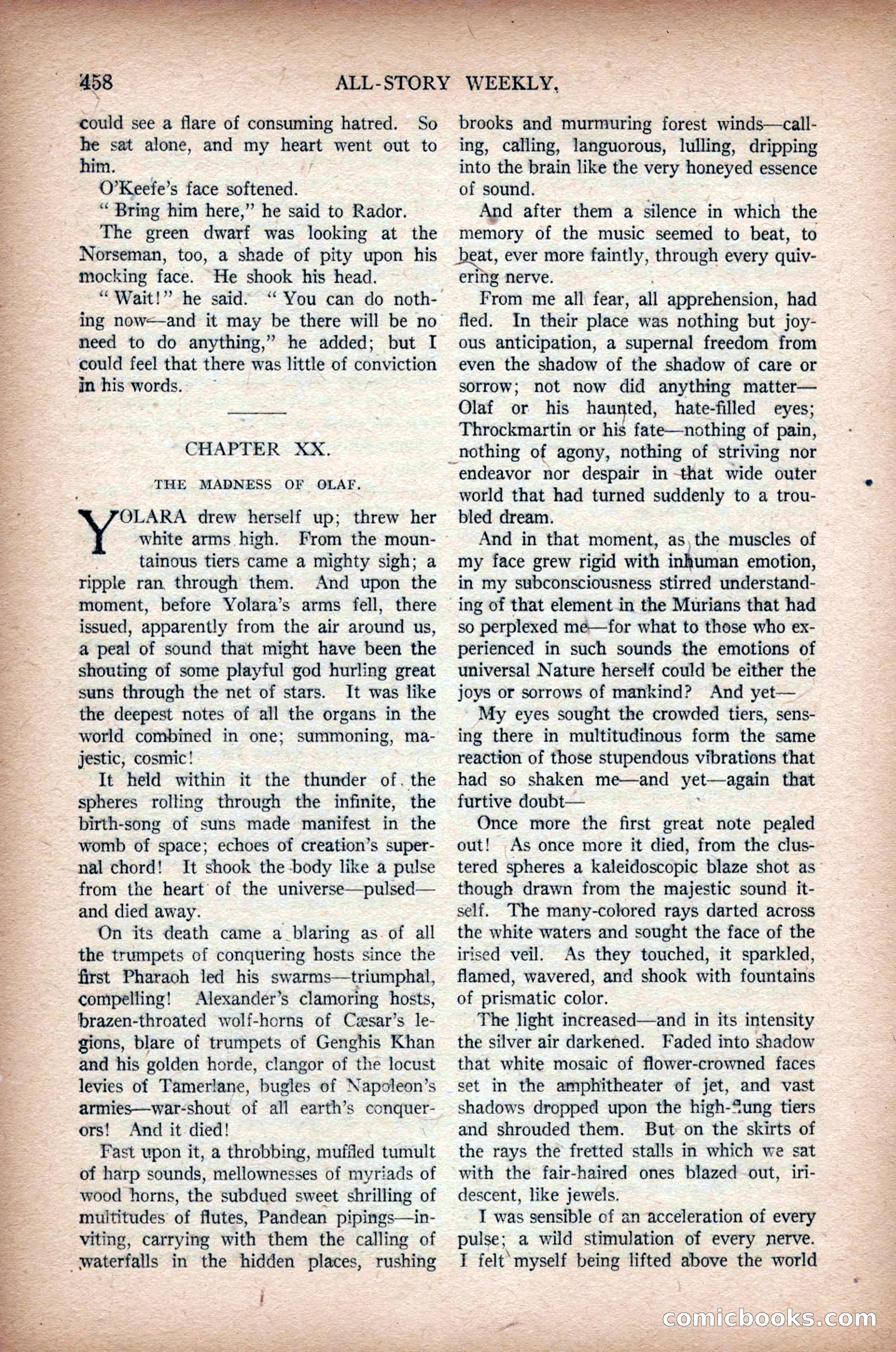 All-Story Weekly, March 1, 1919 — page 116 of 192