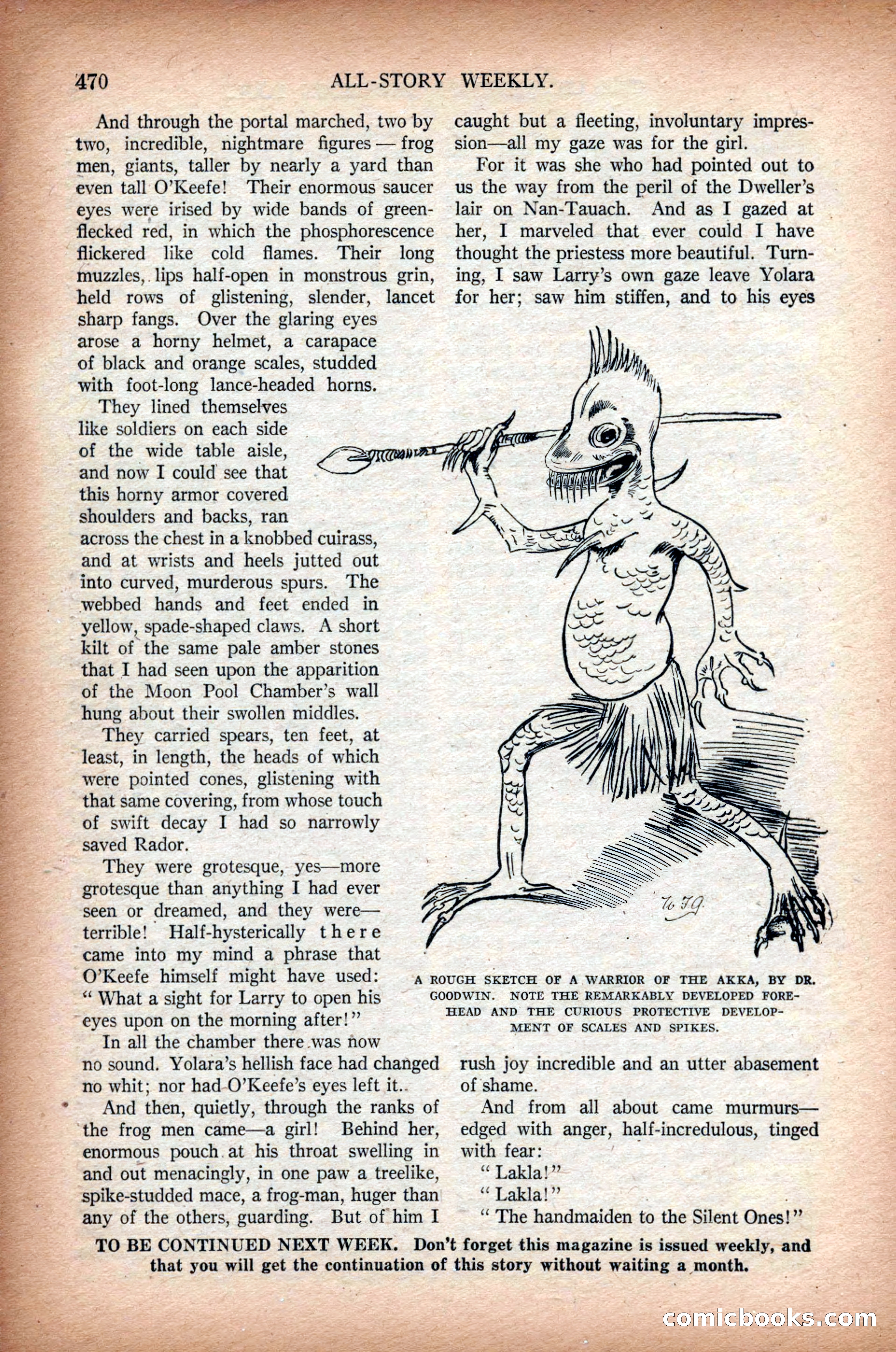 All-Story Weekly, March 1, 1919 — page 128 of 192