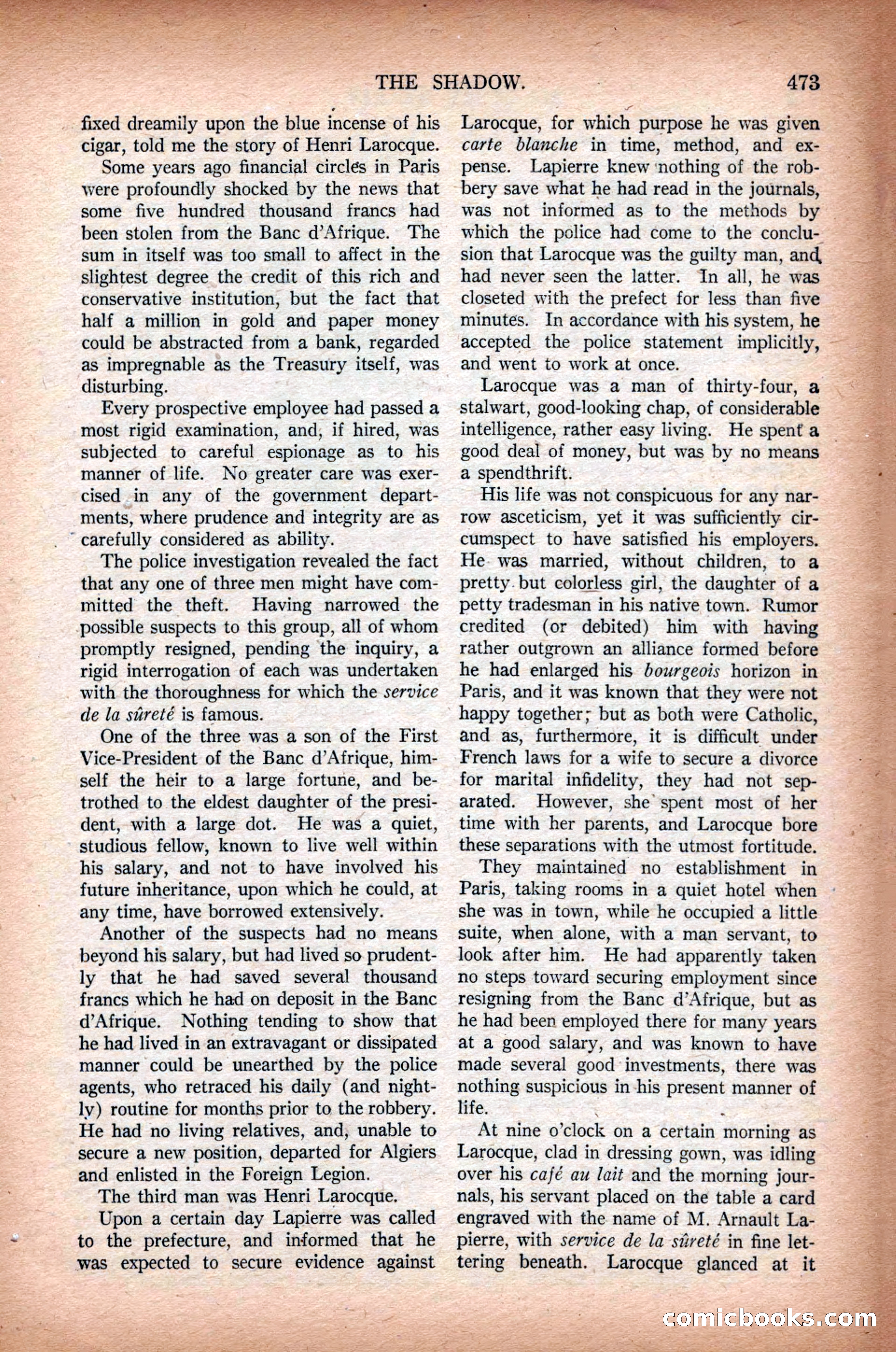 All-Story Weekly, March 1, 1919 — page 131 of 192