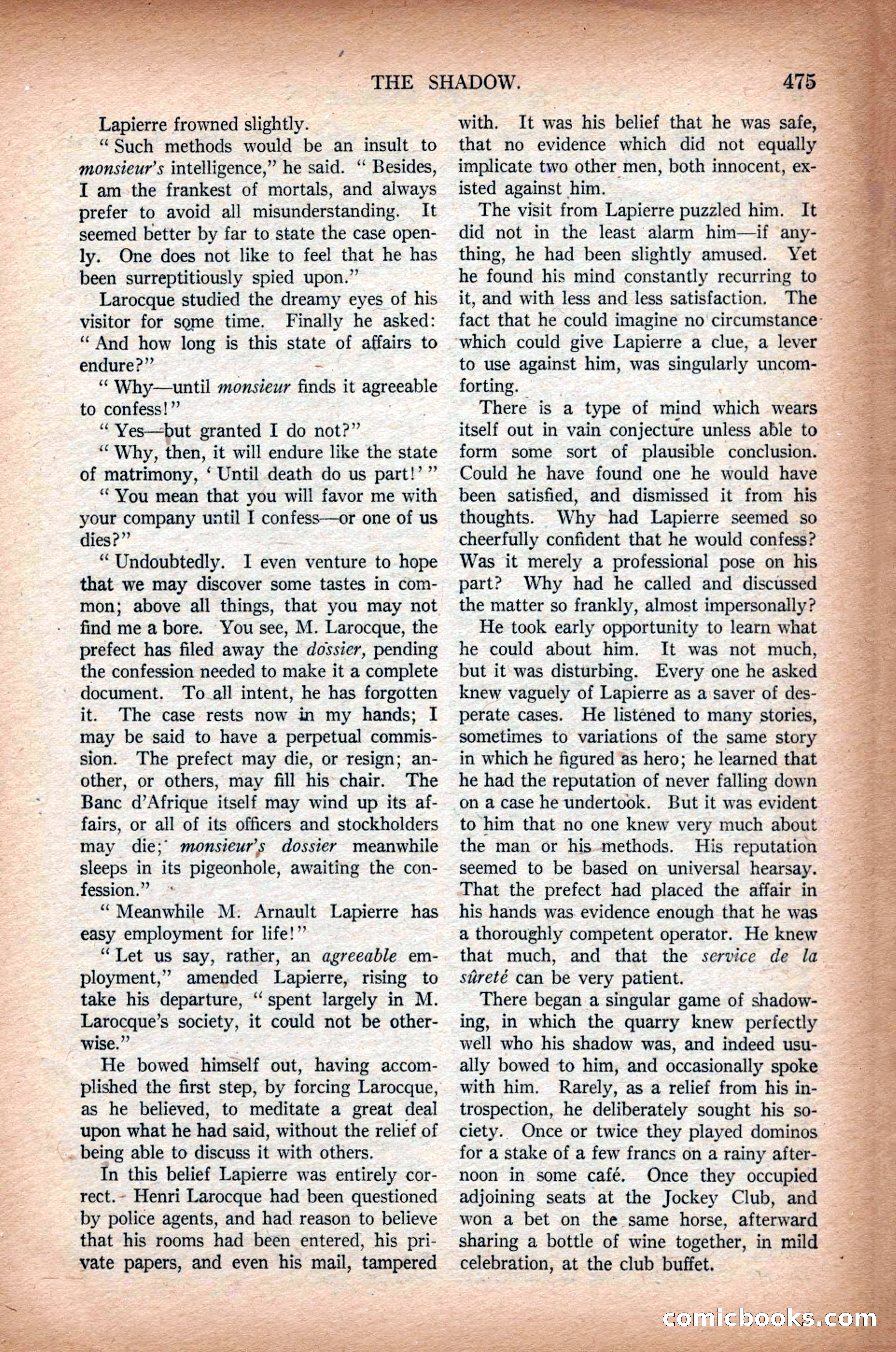 All-Story Weekly, March 1, 1919 — page 133 of 192