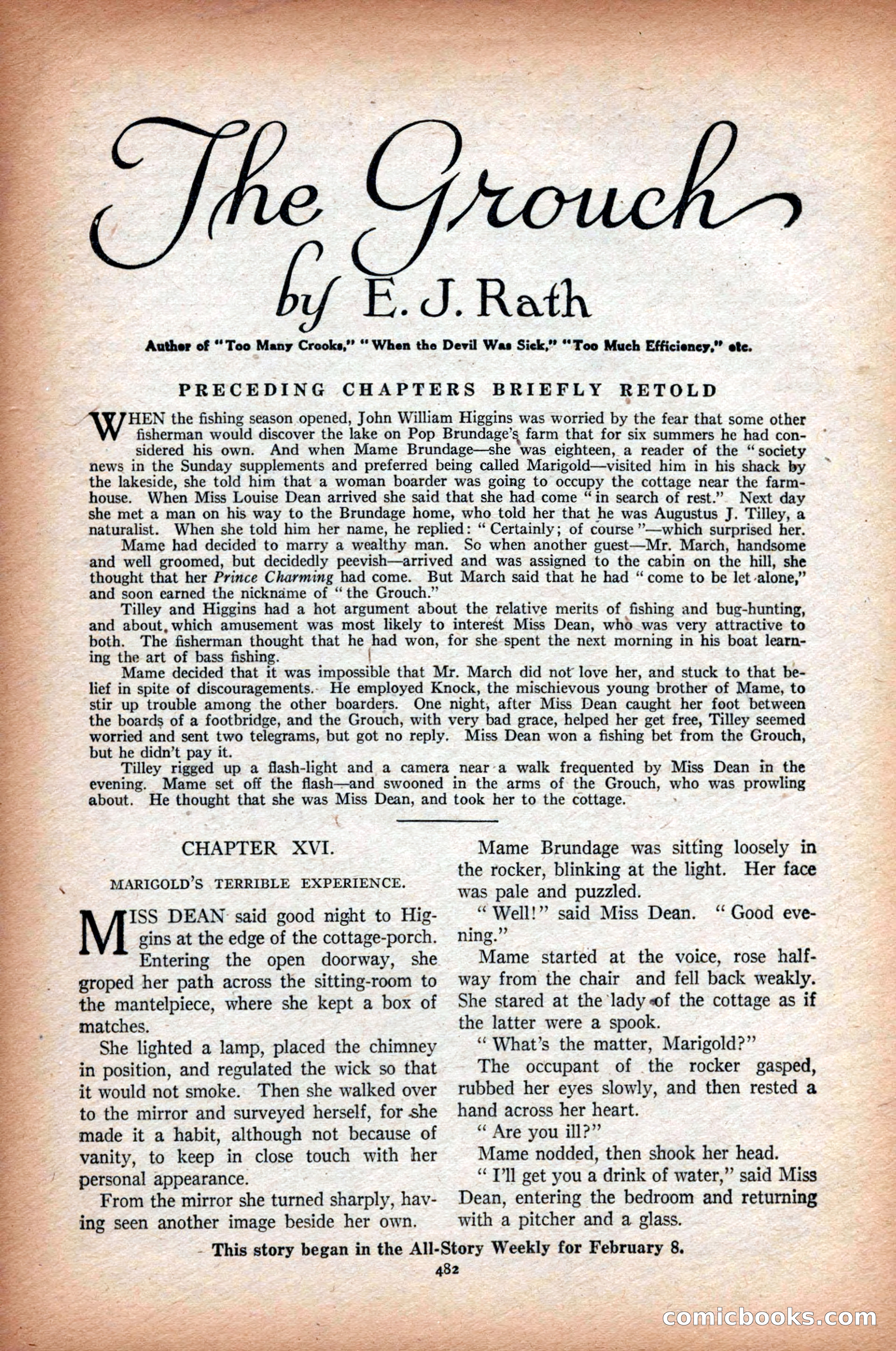 All-Story Weekly, March 1, 1919 — page 140 of 192