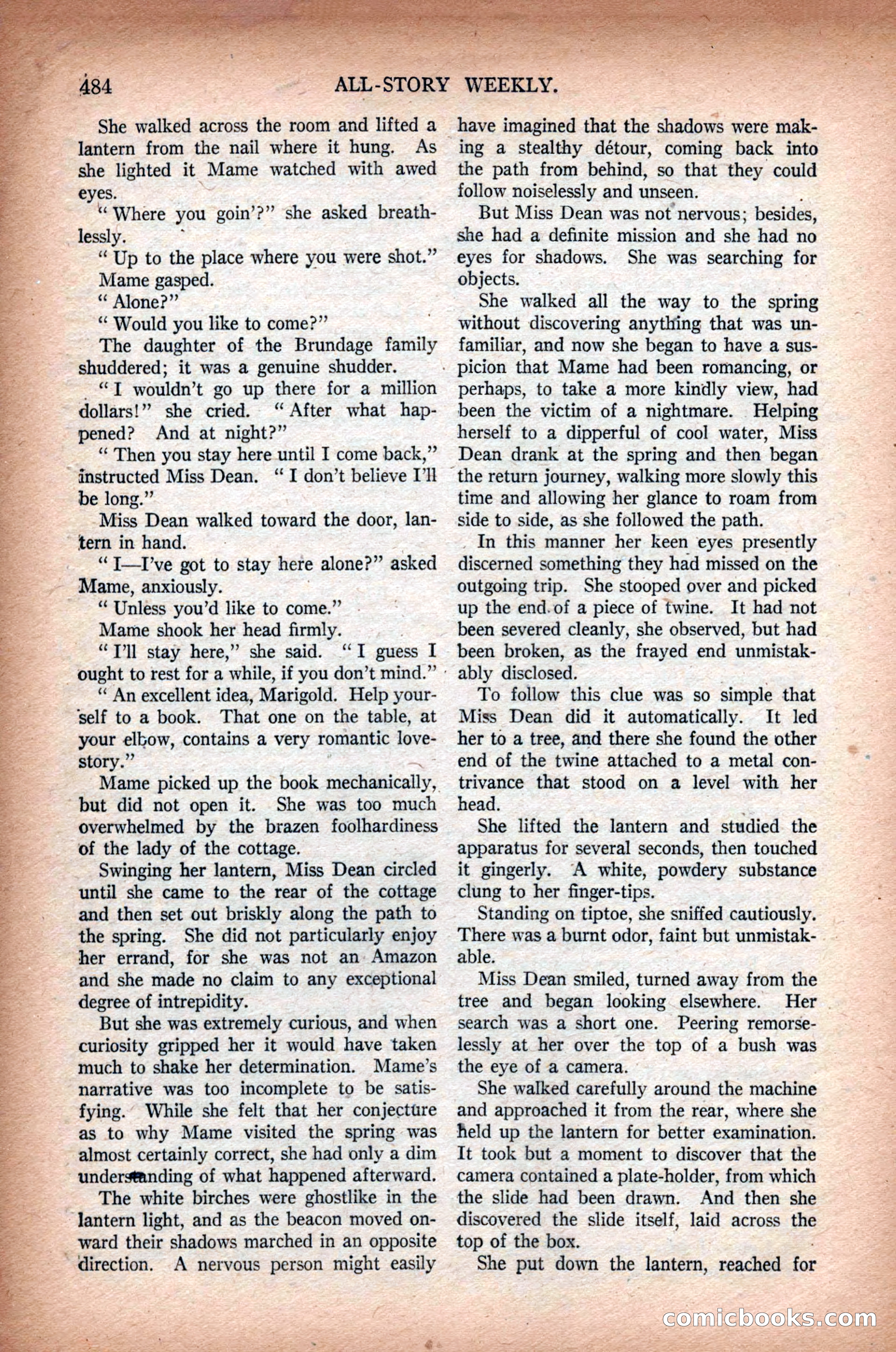 All-Story Weekly, March 1, 1919 — page 142 of 192